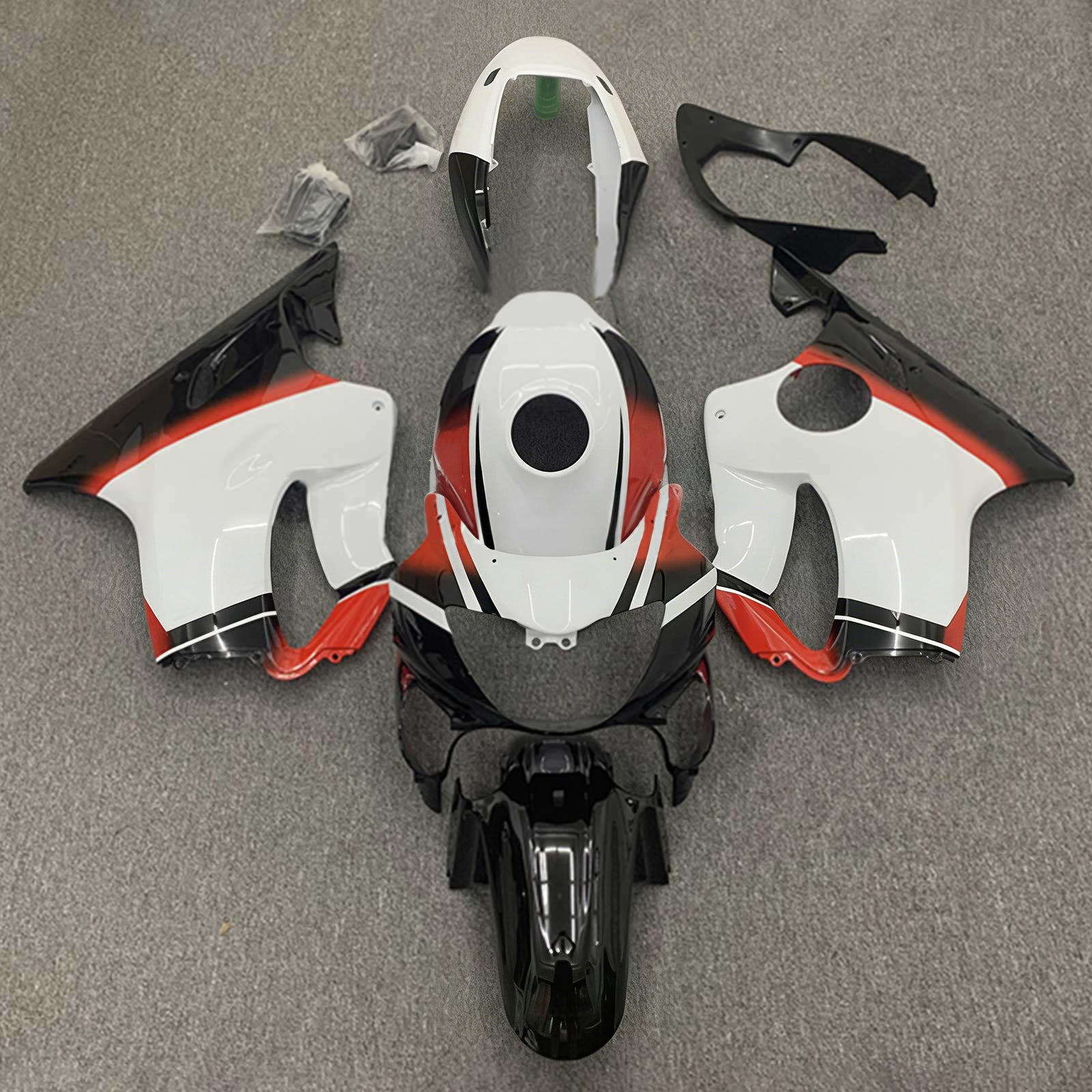Amotopart Honda CBR600 F4i 2004-2007 Kit carenatura carrozzeria in plastica ABS