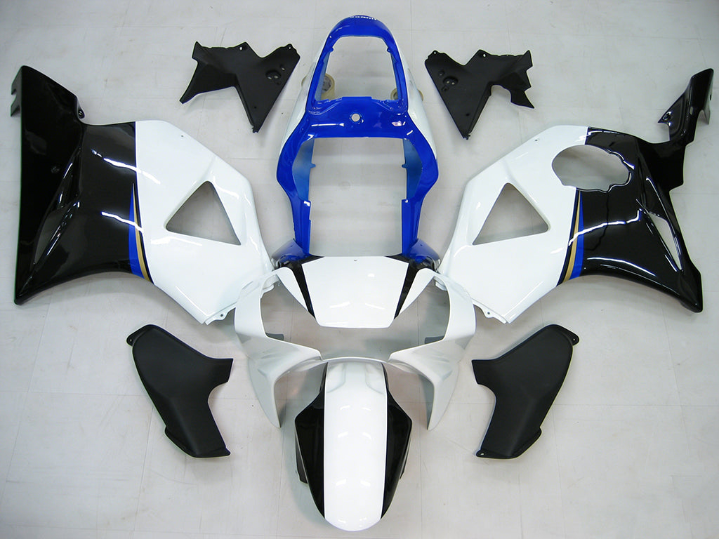 Amotopart stroomlijnkappen 2002-2003 Honda CBR 954 RR Wit Konica Minolta Generiek