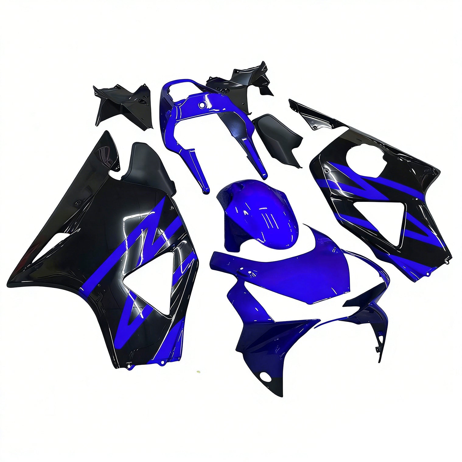 Carenados Amotopart 2002-2003 Honda CBR 954 RR Azul y Negro RR Genérico