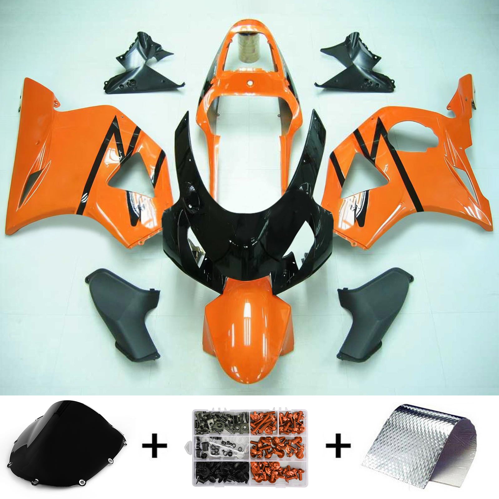 Kit carena Amotopart Honda CBR954 2002-2003