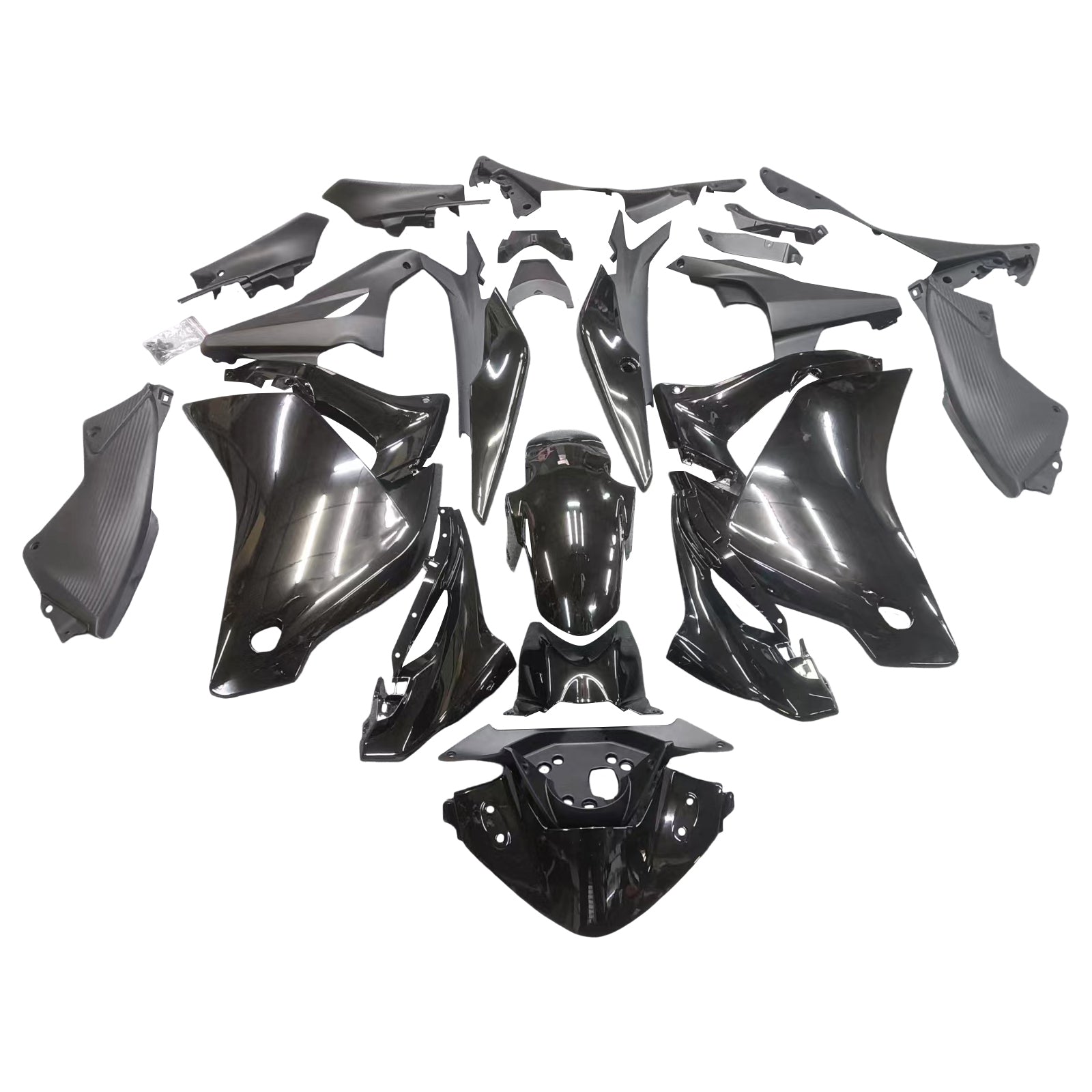 Carenados Amotopart 2011-2015 Honda CBR250R Negro CBR Genérico