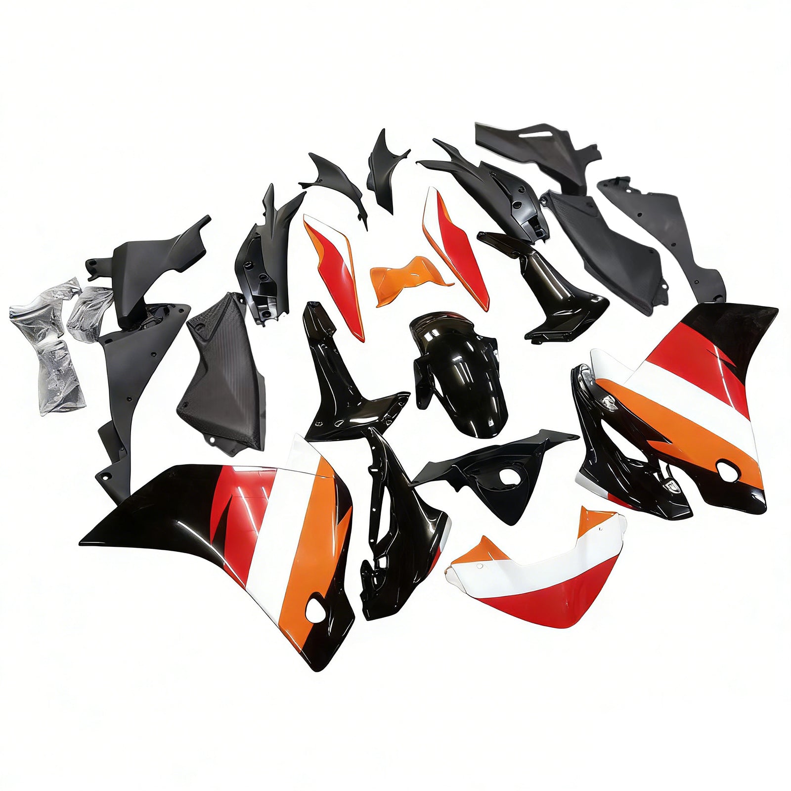Carénages Amotopart 2011-2015 Honda CBR250R Repsol Orange Generic