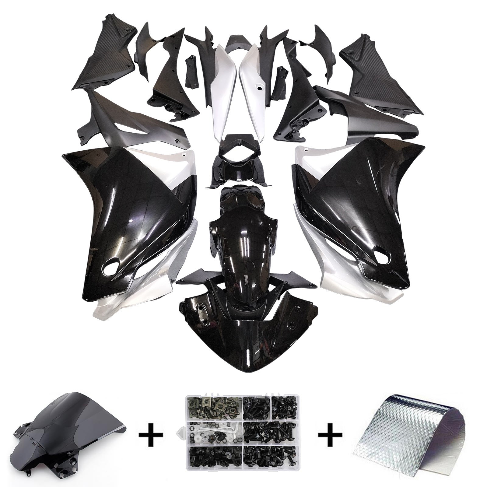 Kit de carénage Amotopart Honda CBR250R 2011-2013