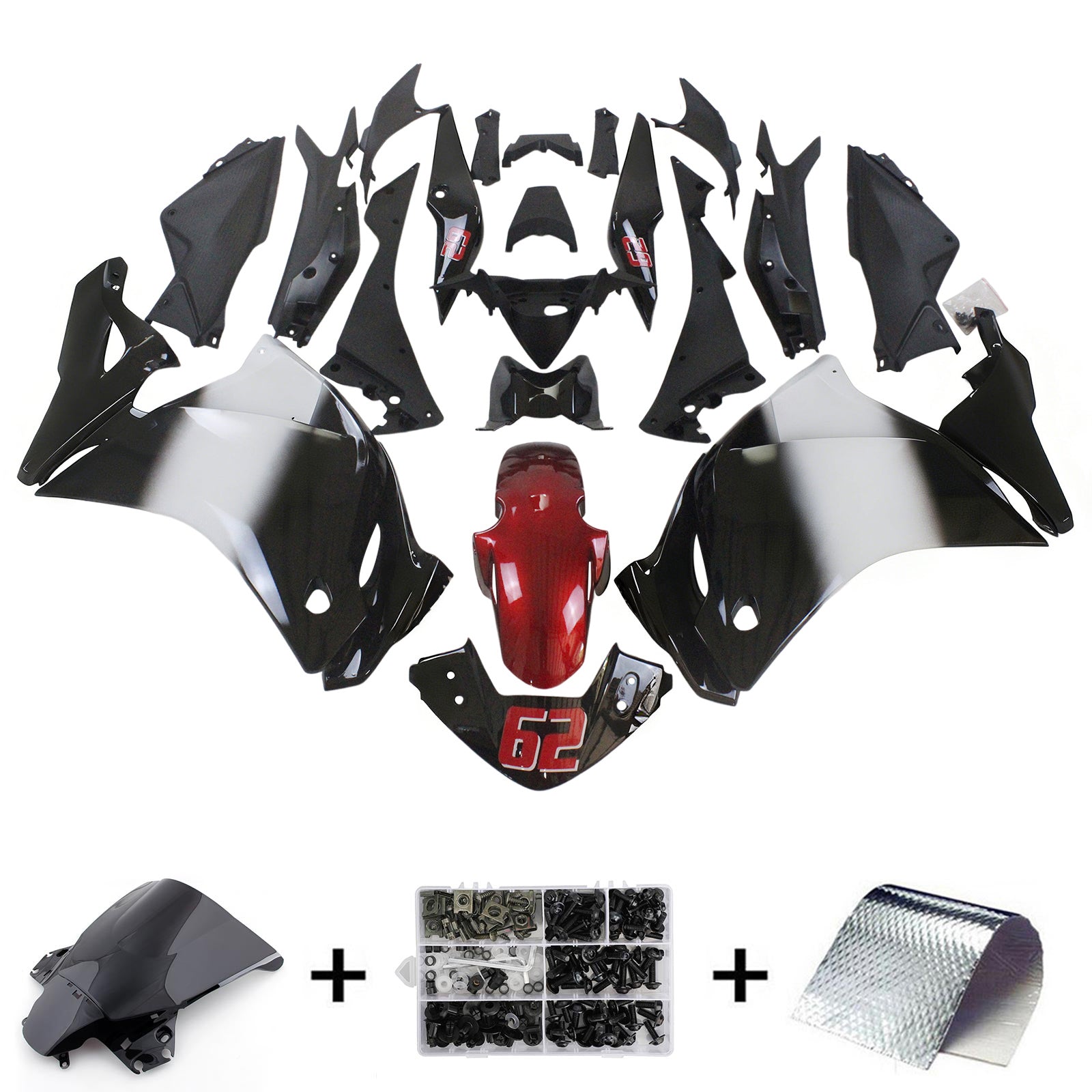 Kit carena Amotopart Honda CBR250R 2011-2013