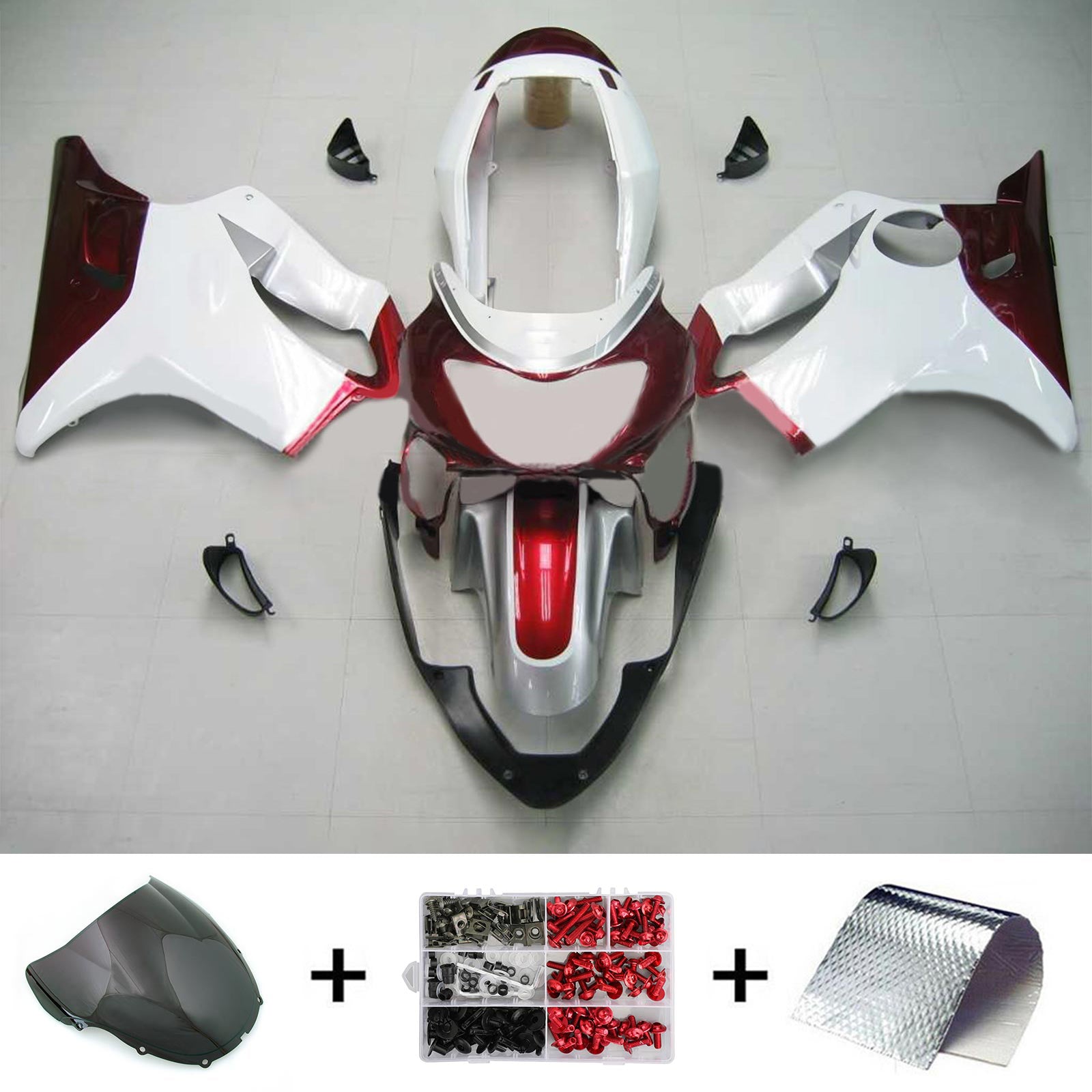 1999-2000 Honda CBR600F4 Abs muovinen korin ruiskutussuojasarja