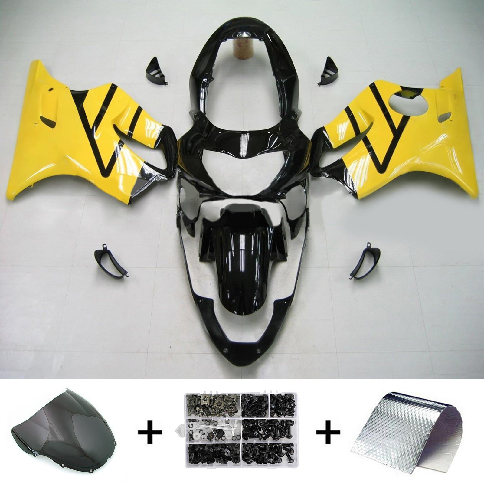1999-2000 Honda CBR600F4 Abs muovinen korin ruiskutussuojasarja