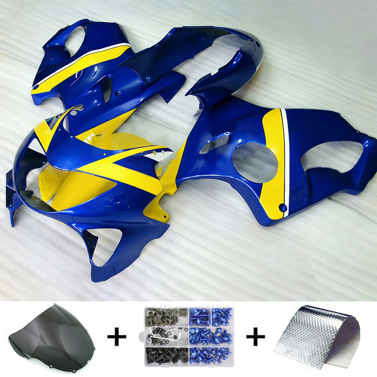 Kit de carenado de inyección Bodywork ABS para Honda CBR600 F4 1999-2000