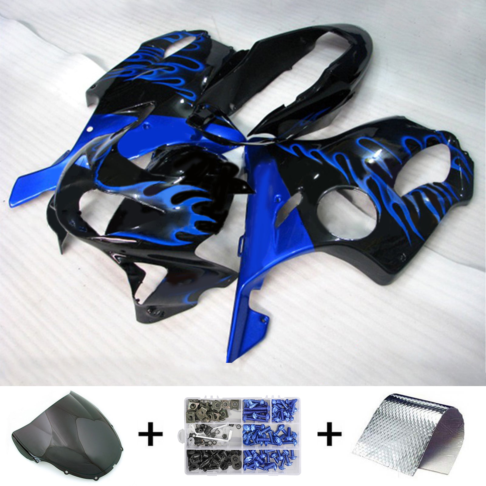 ABS Plastic Fairing Kit for Honda CBR600 F4 1999-2000