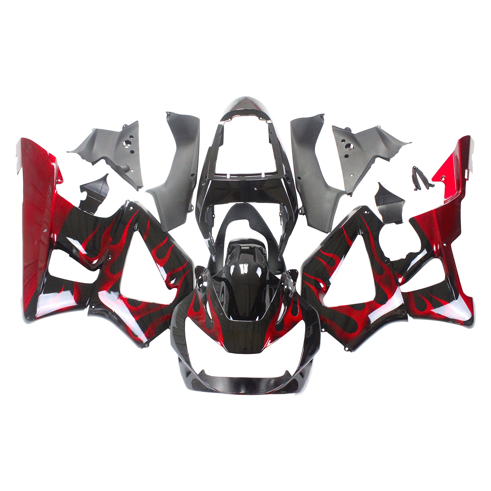2000-2001 Honda CBR929RR Ruiskutussuojasarja Kori Abs Muovi