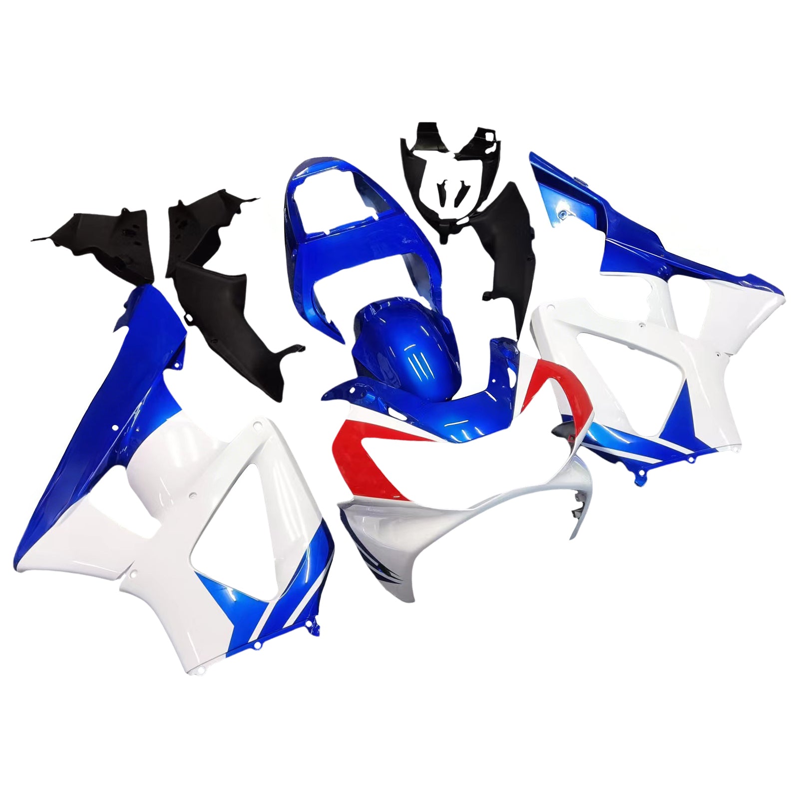 2000-2001 Honda CBR929RR Ruiskutussuojasarja Kori Abs Muovi
