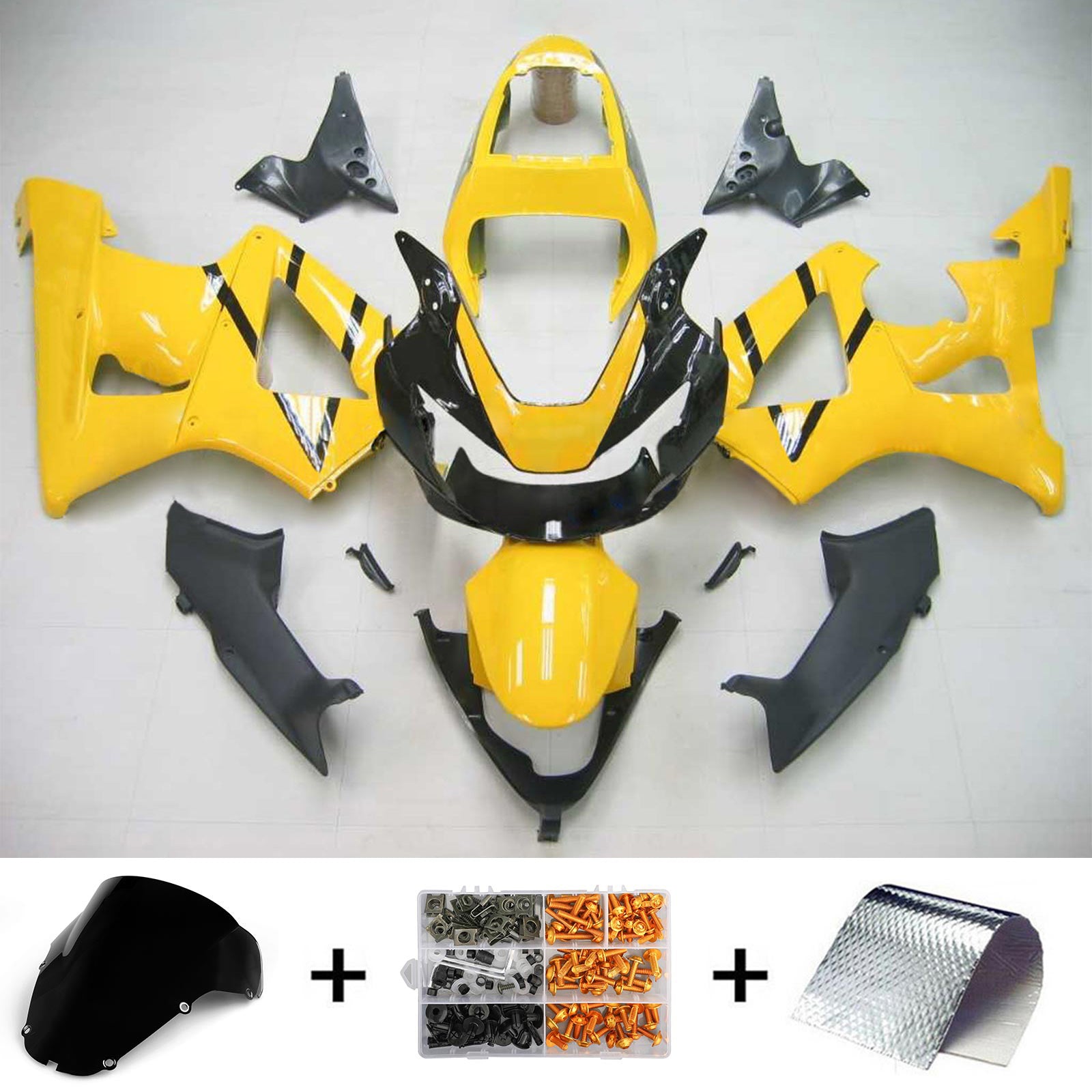 Kit carenatura iniezione Honda CBR929RR 2000-2001 Carrozzeria in plastica ABS