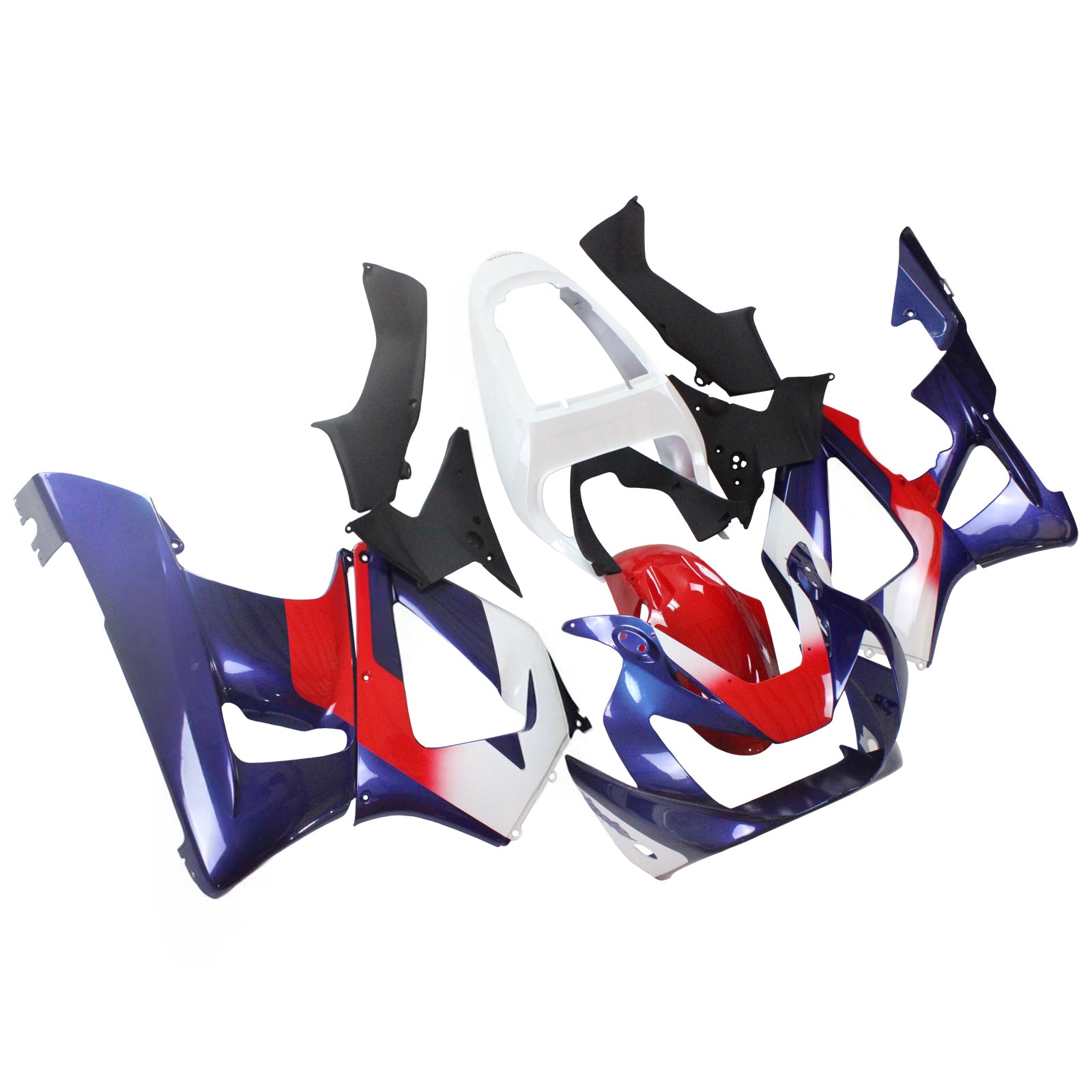 2000-2001 Honda CBR929RR Ruiskutussuojasarja Kori Abs Muovi