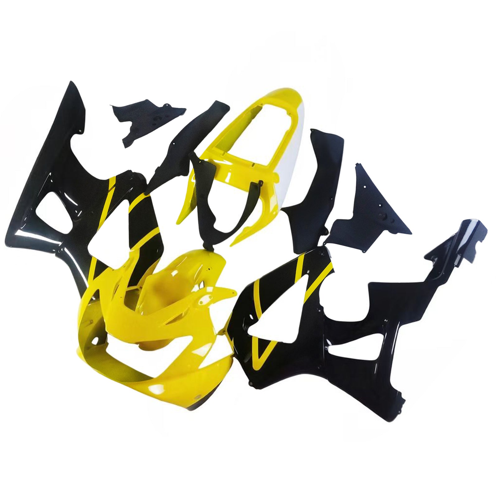 2000-2001 Honda CBR929RR Kit de carénage d'injection carrosserie plastique ABS