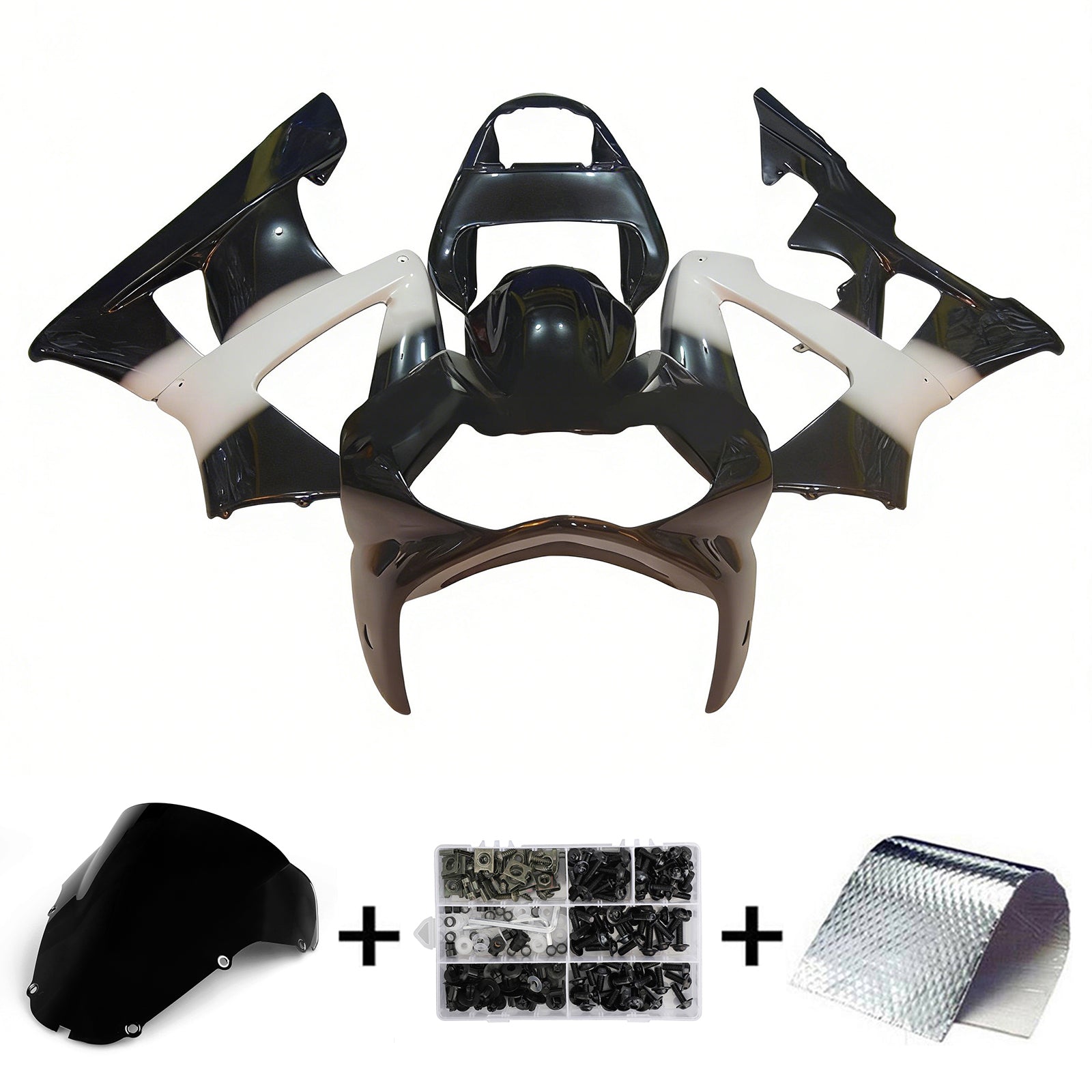 2000-2001 Honda CBR929RR Kit de carénage d'injection carrosserie plastique ABS