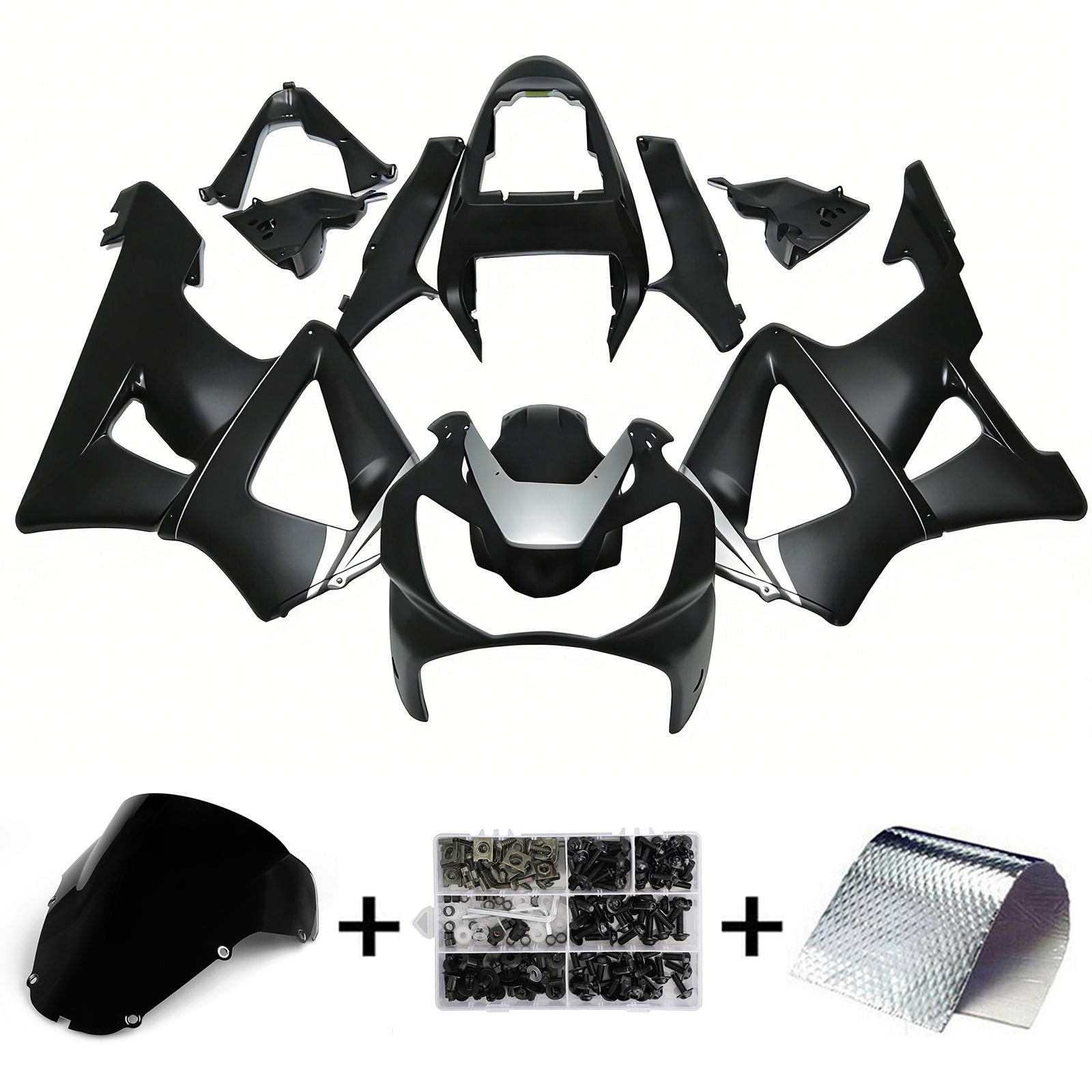 2000-2001 Honda CBR929RR Kit de carénage d'injection carrosserie plastique ABS