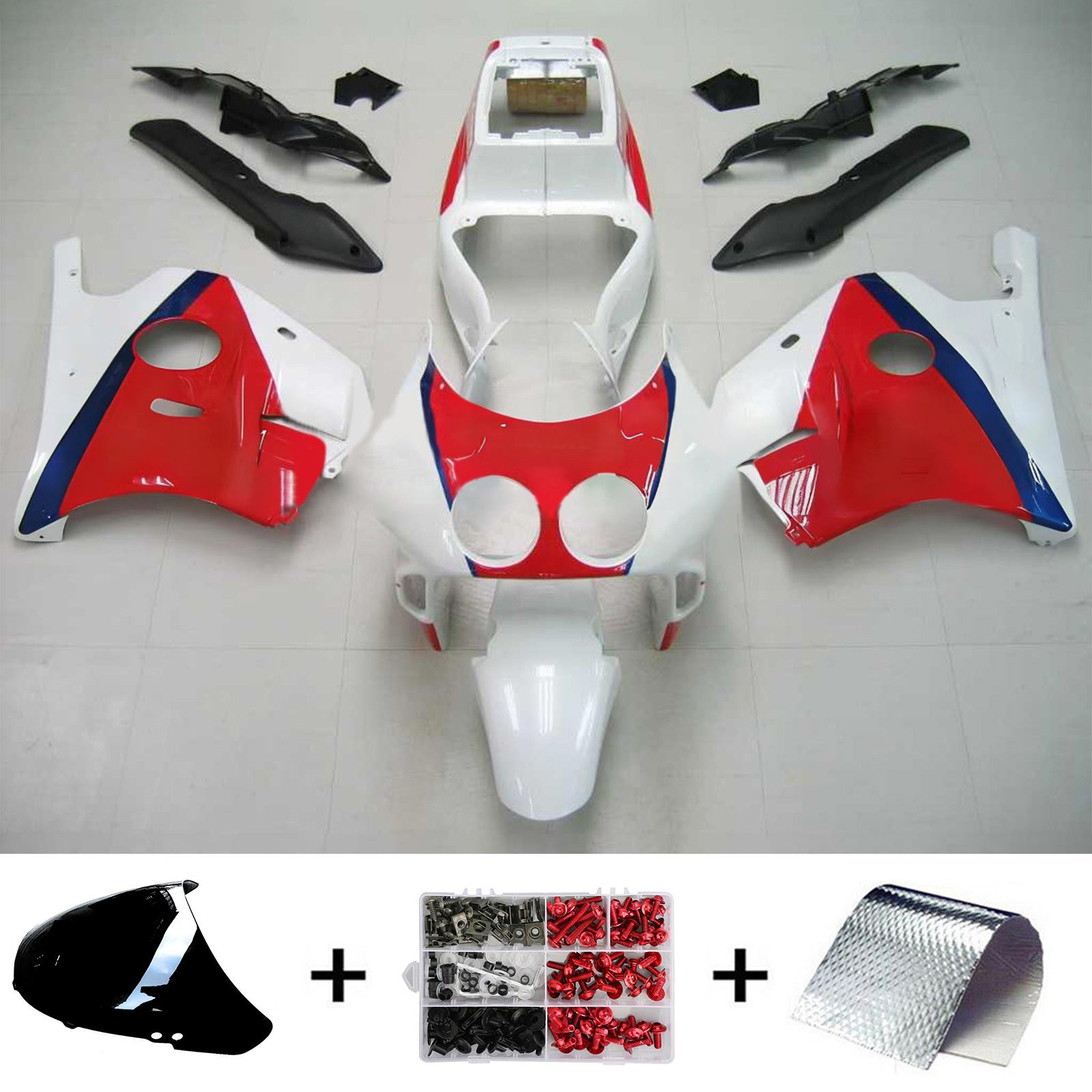 Kit carena Amotopart 1990-1998 Honda CBR250RR MC22