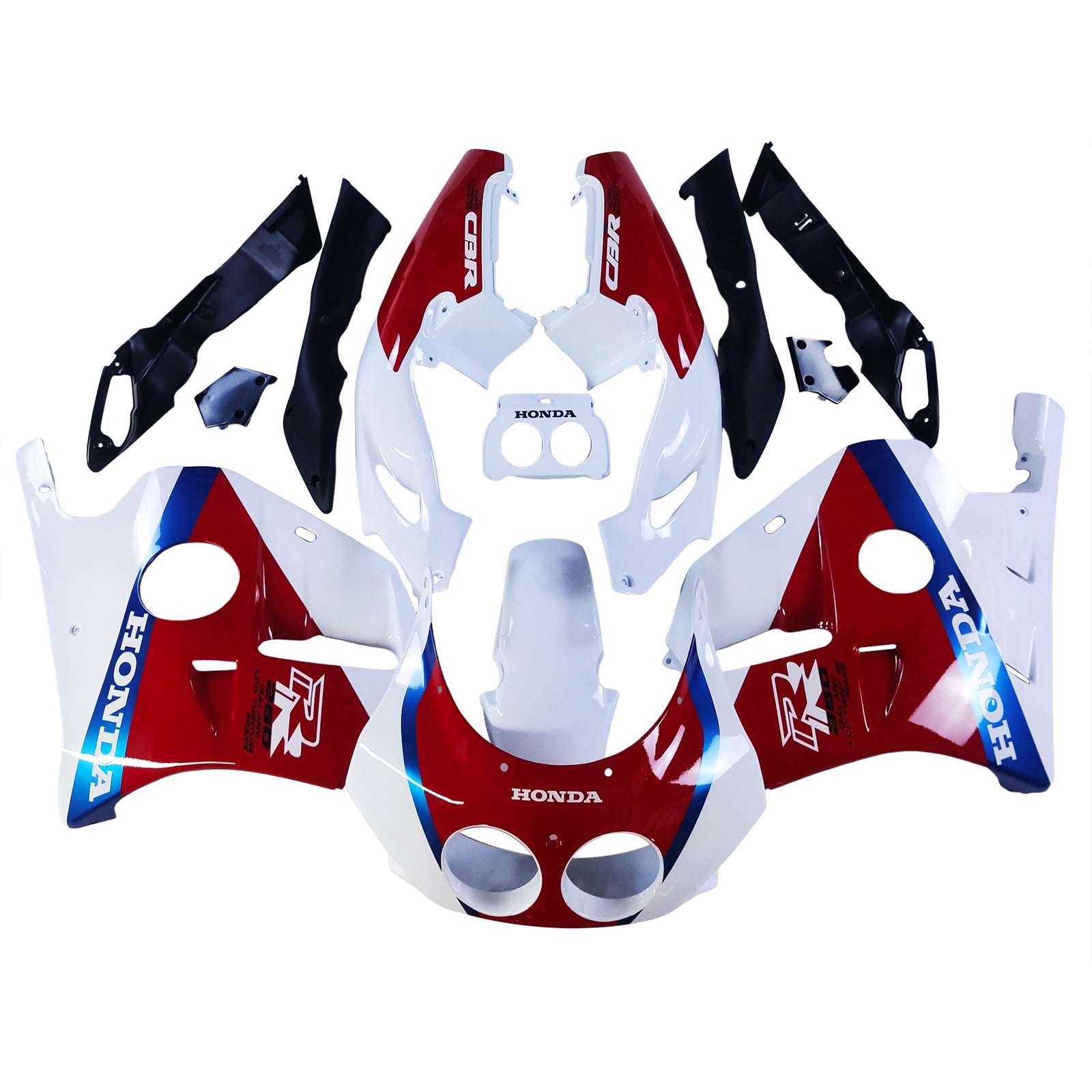 1990-1998 Honda CBR250RR MC22 Vbrizgavalni komplet plastičnega abs