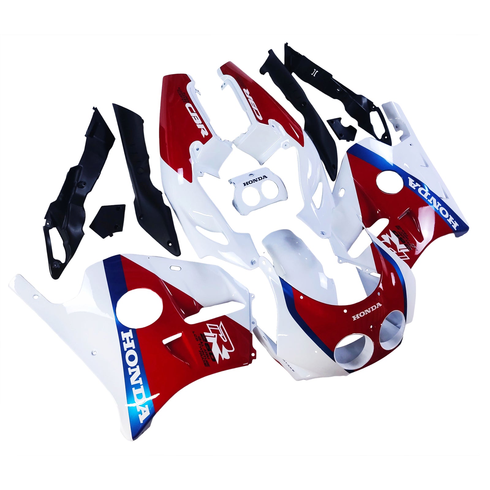 1990-1998 Honda CBR250RR MC22 Vbrizgavalni komplet plastičnega abs
