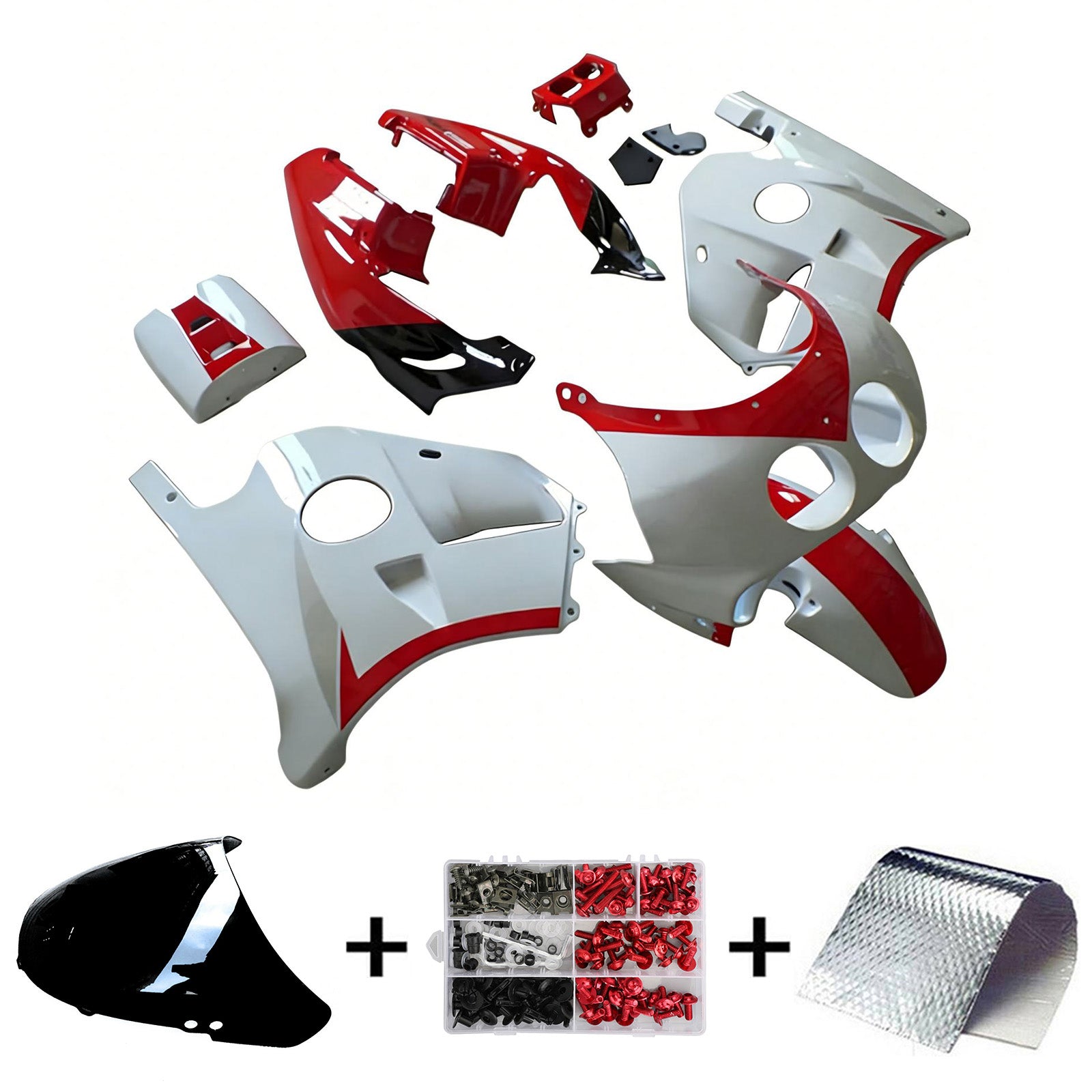 1990-1998 Honda CBR250RR MC22 Vbrizgavalni komplet plastičnega abs