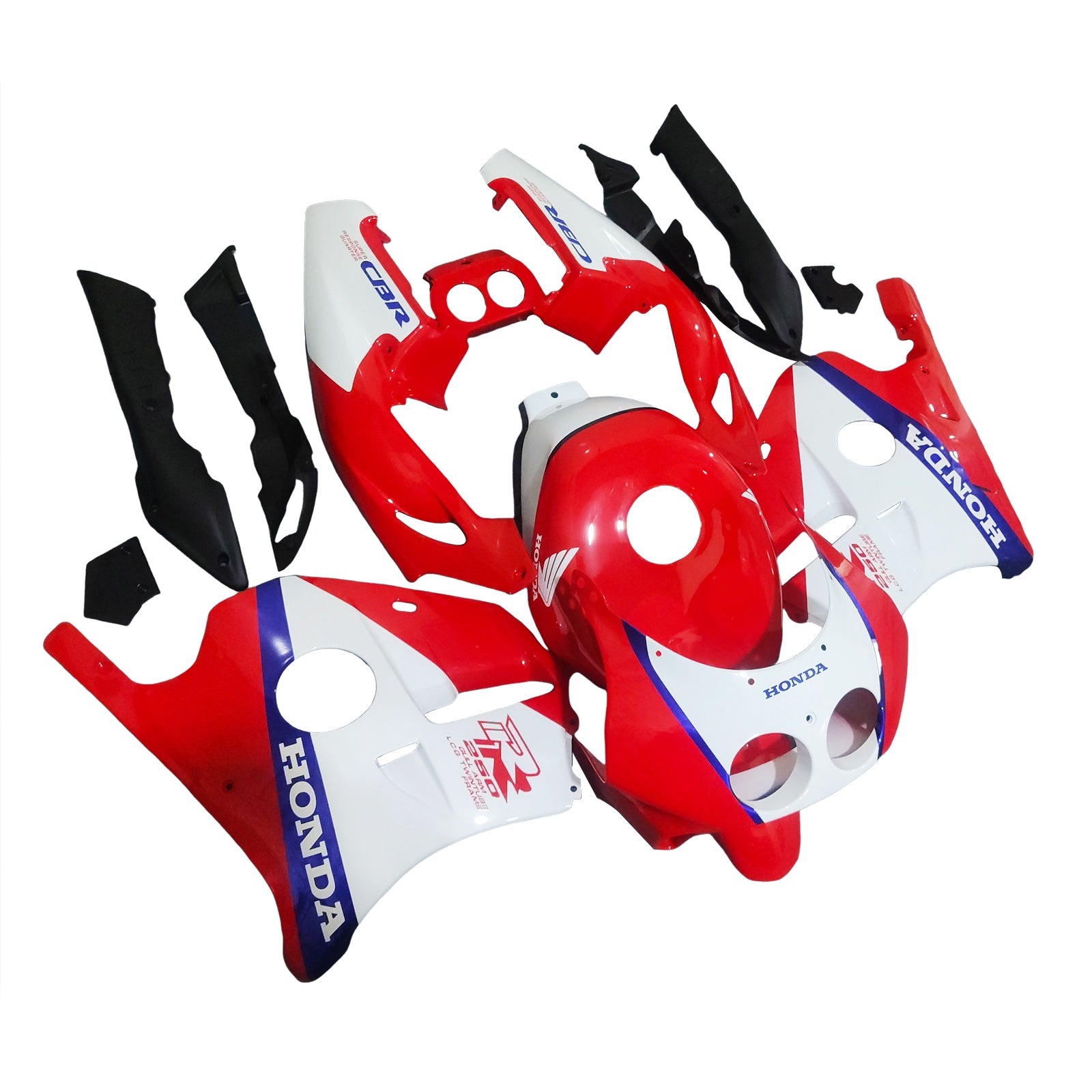 1990-1998 Honda CBR250RR MC22 injectiekuipset ABS kunststof carrosserie