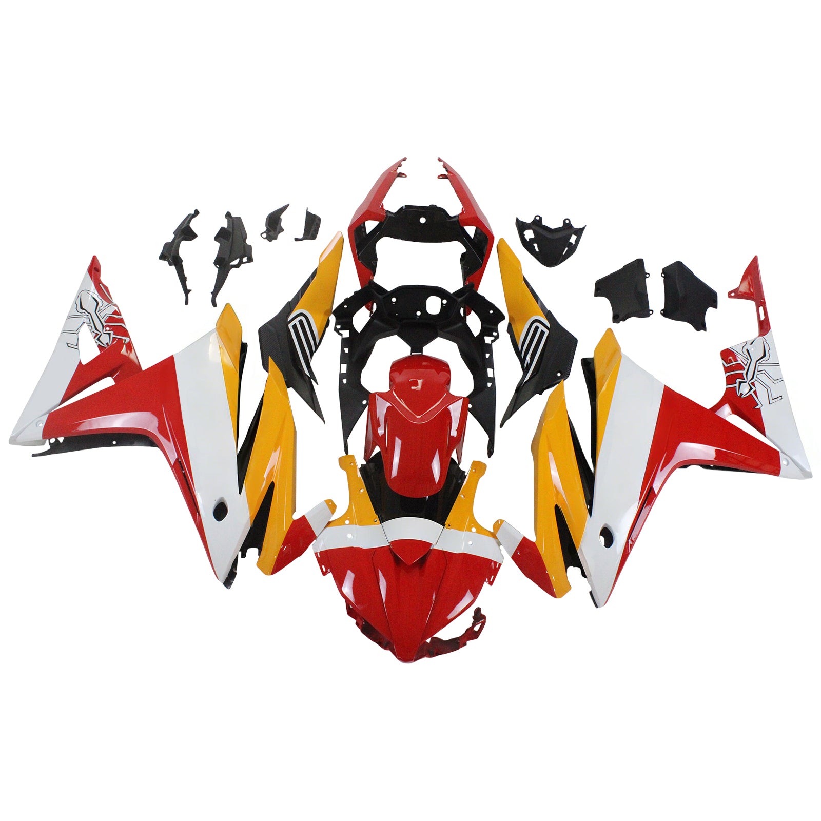 Zestaw owiewki wtrysku, ABS tworzywa sztuczna dla Honda CBR500R 2016-2018