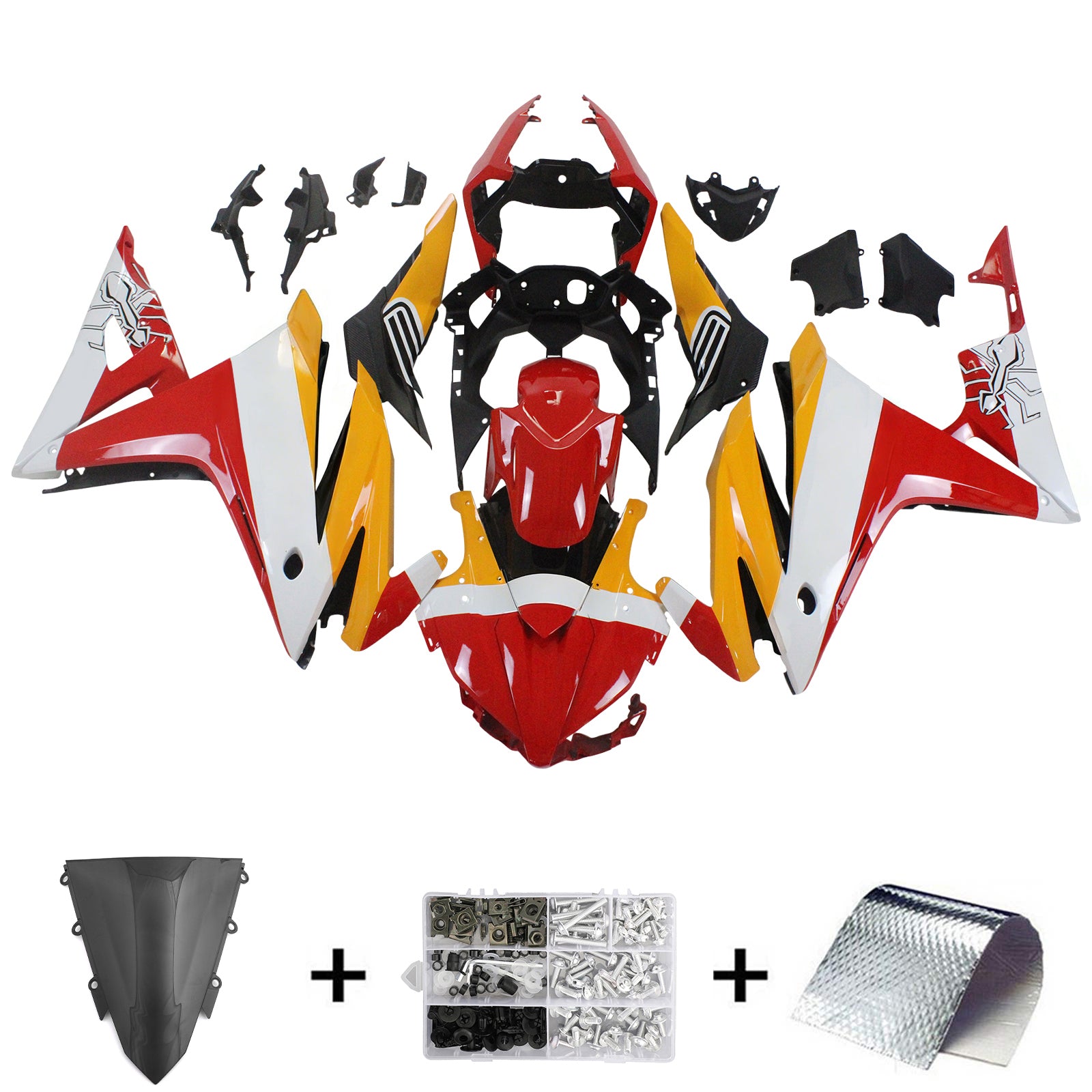 Honda CBR500R 2016-2018 ABS Plastic -sarjapakkaus