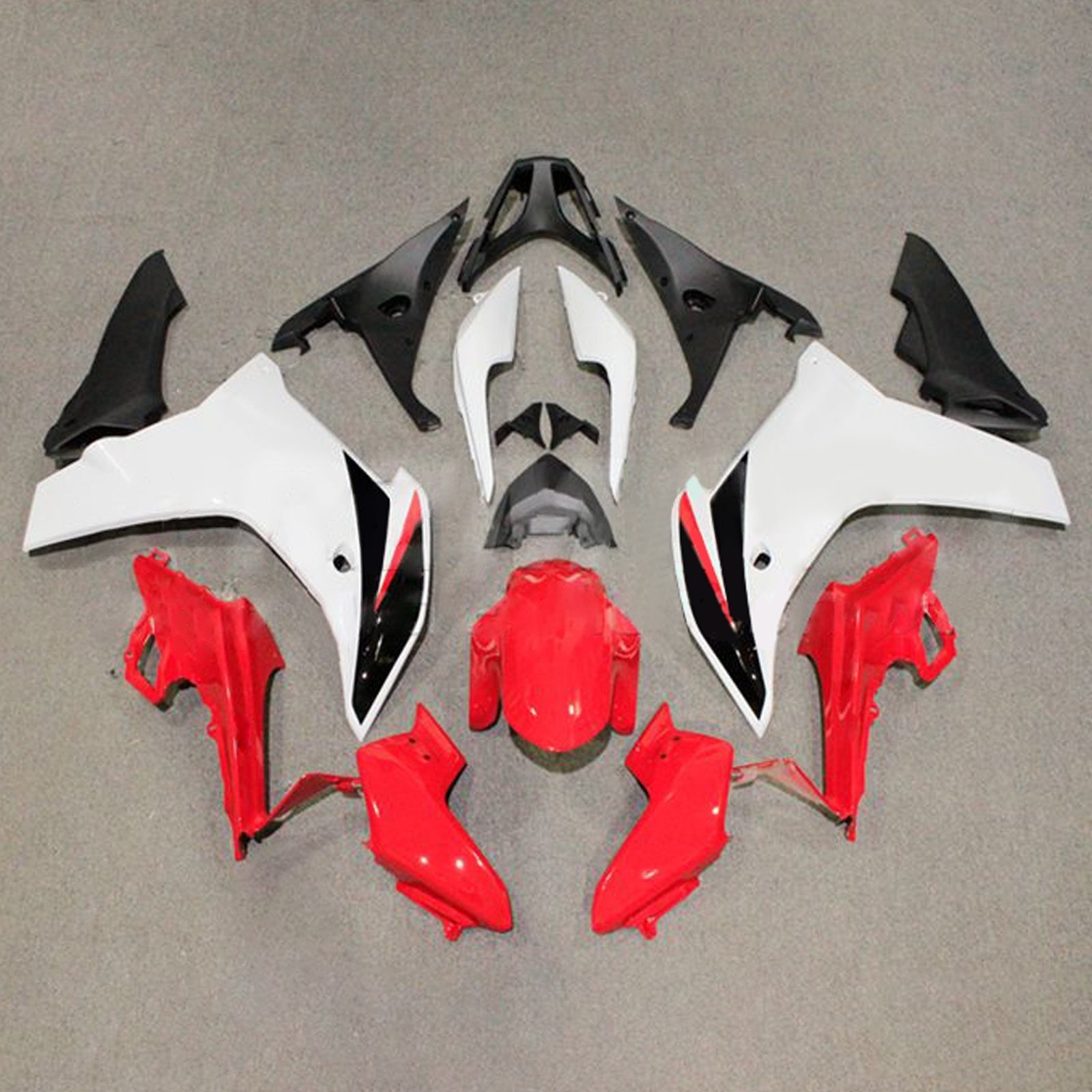 Amotopart Honda CBR600F 2011-2013 Kit carenatura carrozzeria in plastica ABS