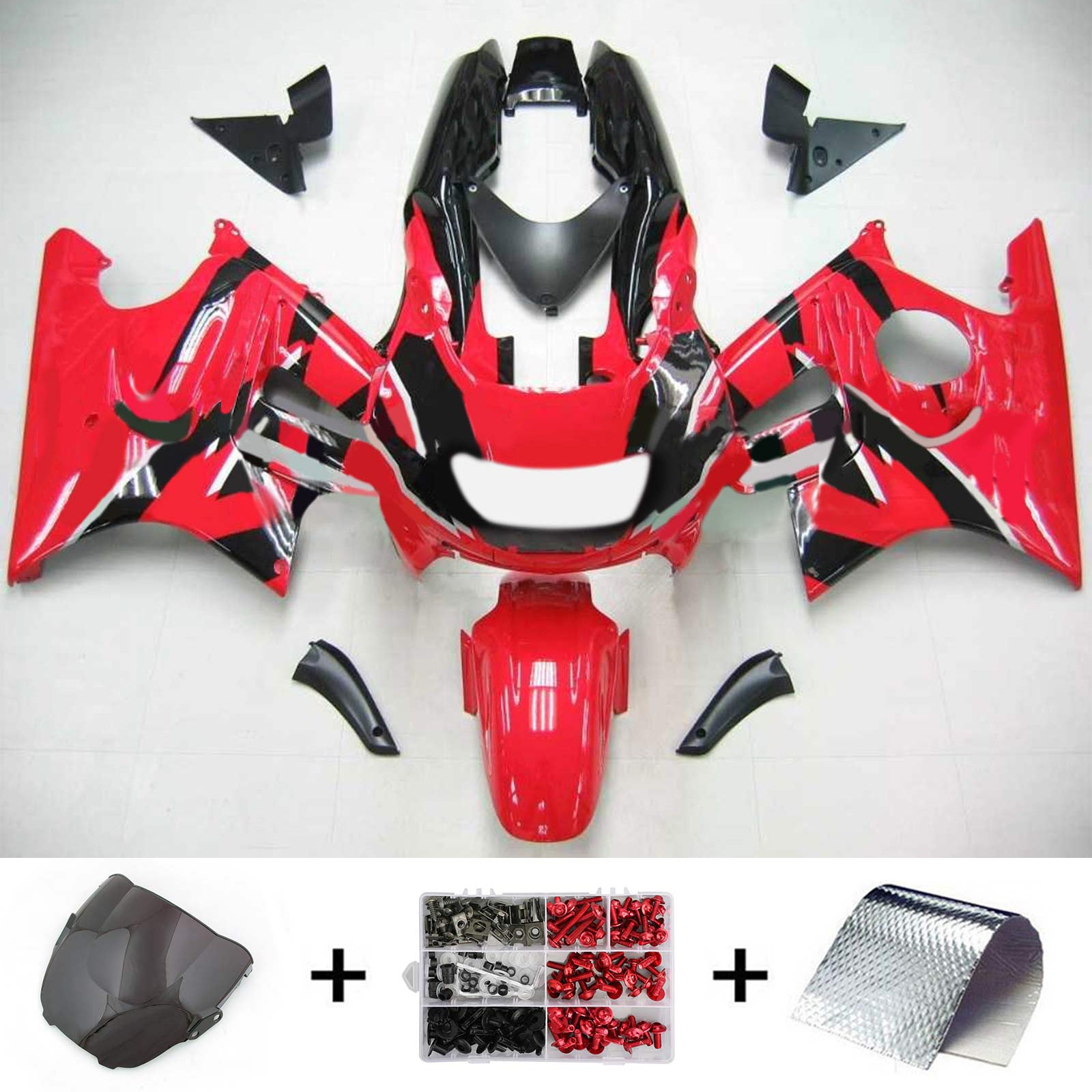 Kit de carénage Amotopart Honda CBR600 F3 1997-1998