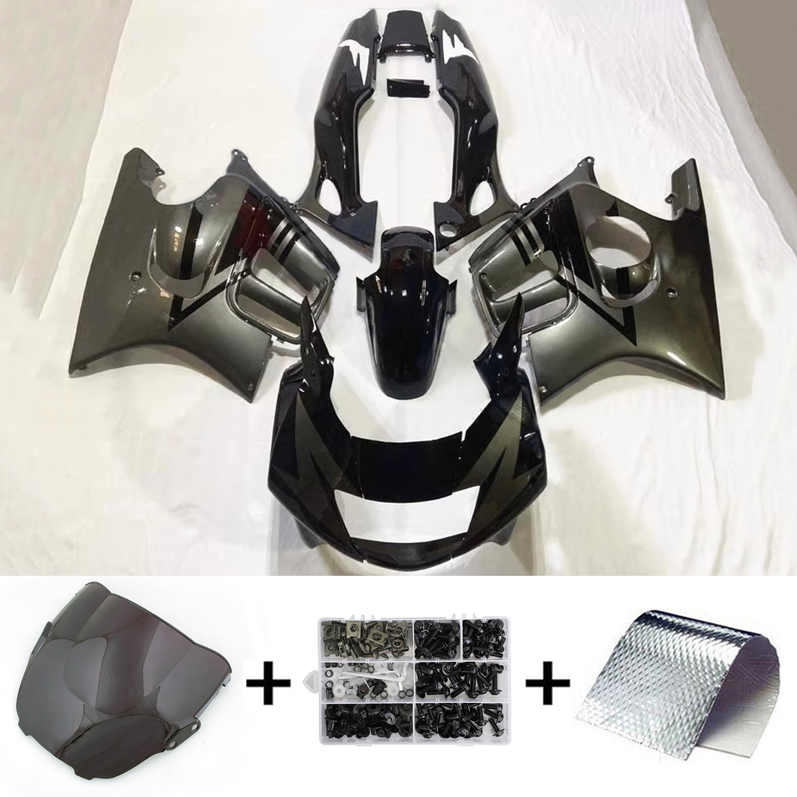 Injection Fairing Kit Bodywork Plastic ABS For Honda CBR600 F3 1997-1998