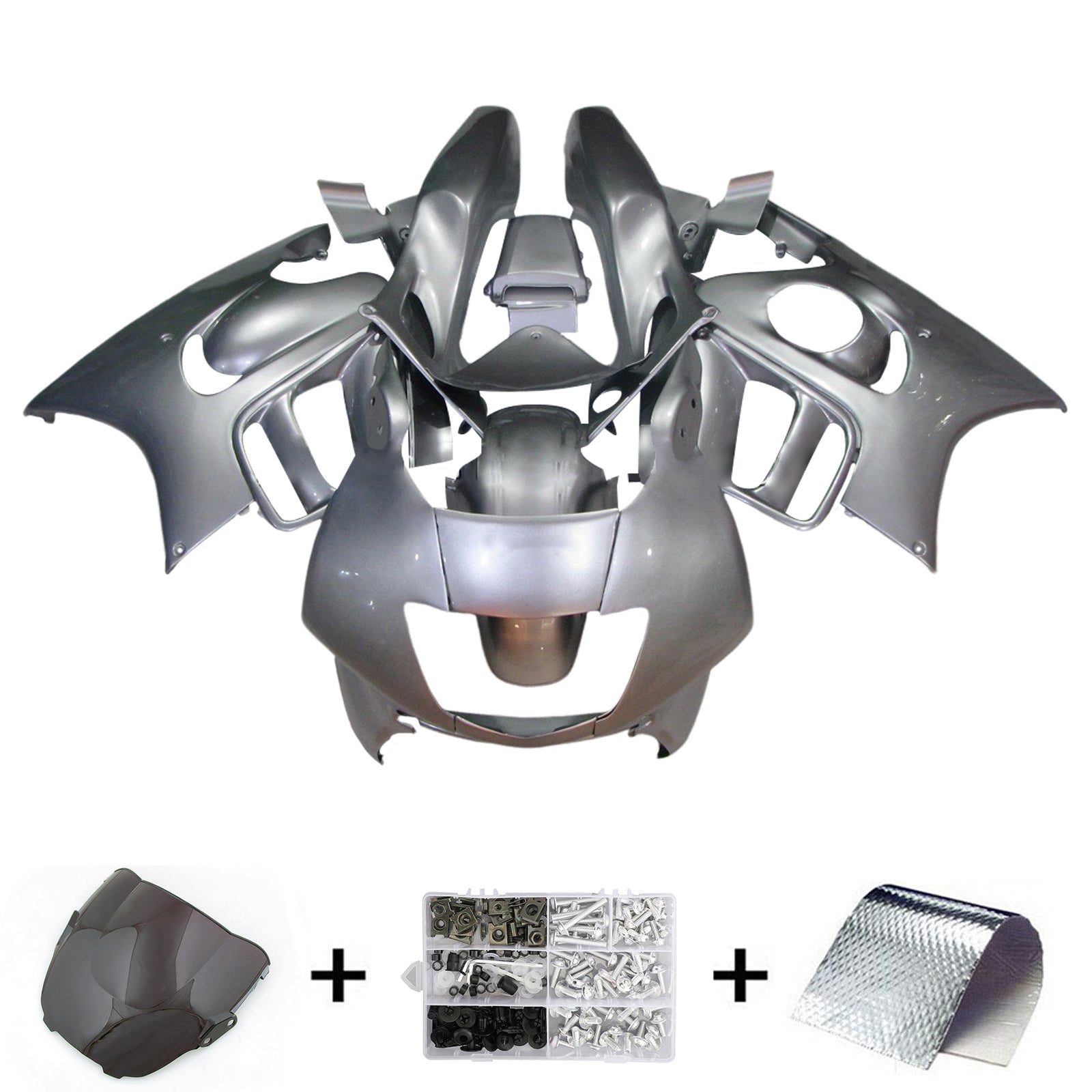 1997-1998 Honda CBR600 F3 Kit de carenado de inyección Carrocería de plástico ABS