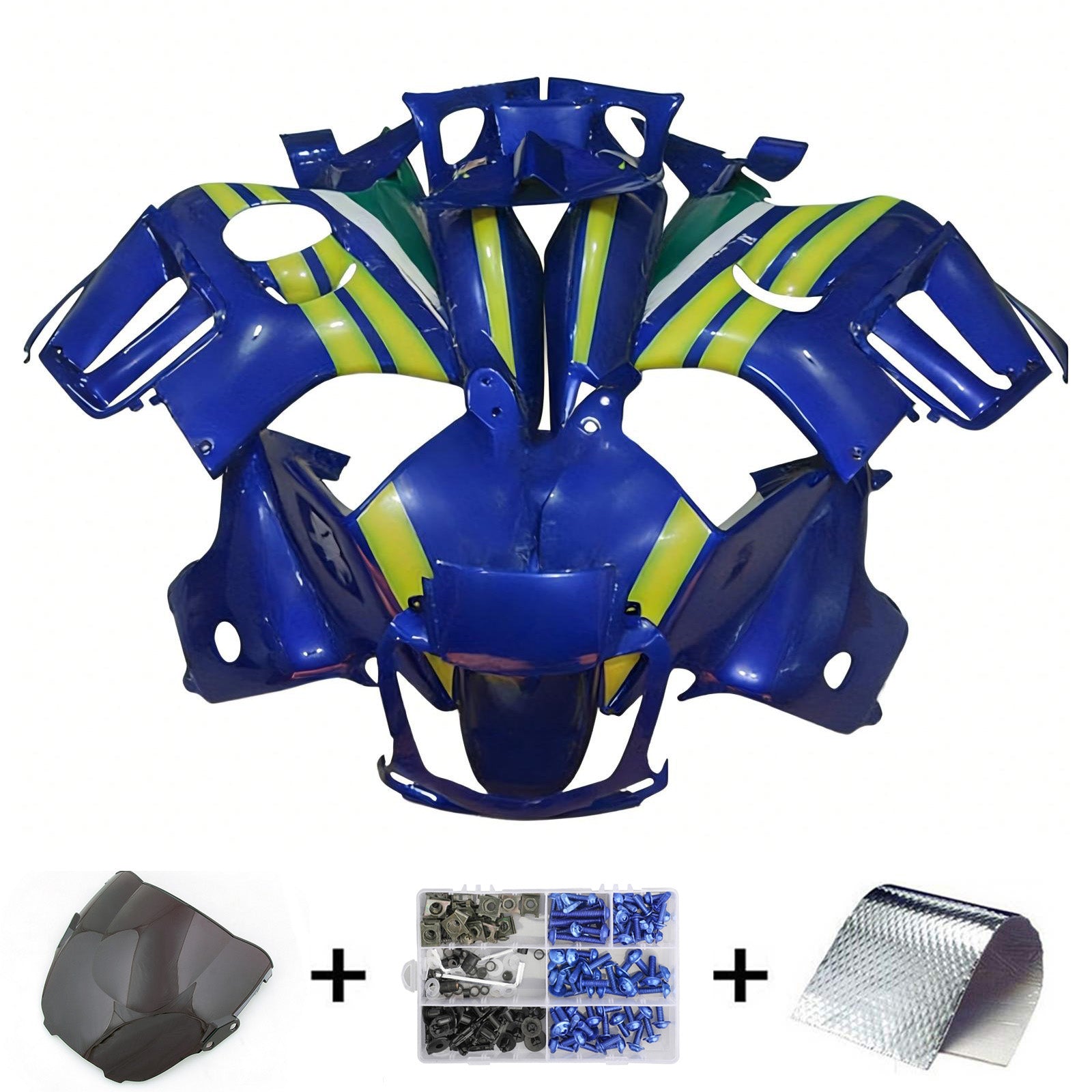 1997-1998 Honda CBR600 F3 Kit de carénage d'injection carrosserie plastique ABS