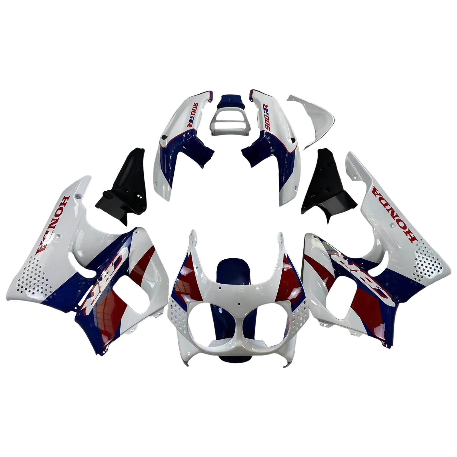 1992-1993 Honda CBR900RR 893 ABS kunststof carrosserie-injectiekuipset