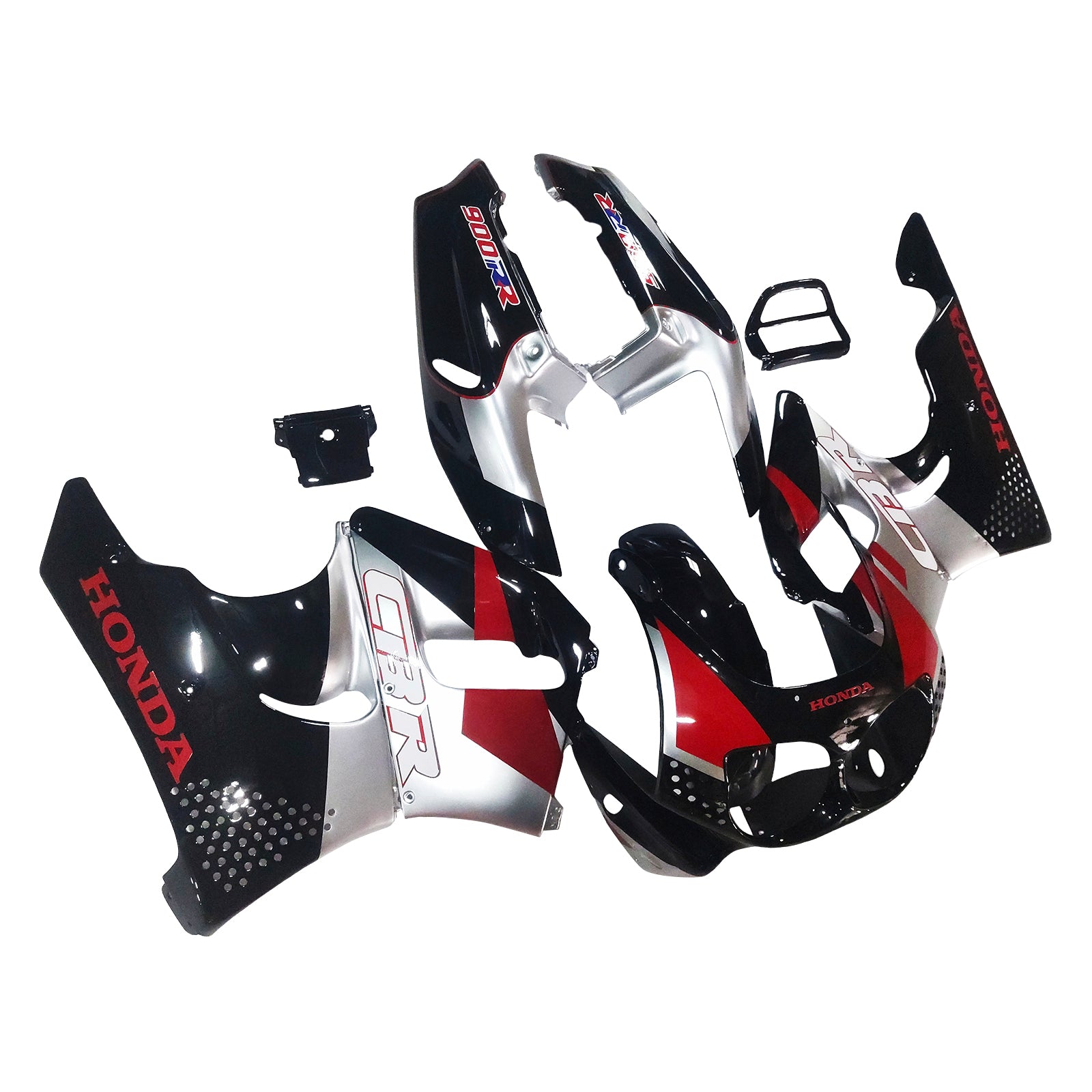 1992-1993 Honda CBR900RR 893 komplet za vbrizgavanje telesa v ABS plastiki