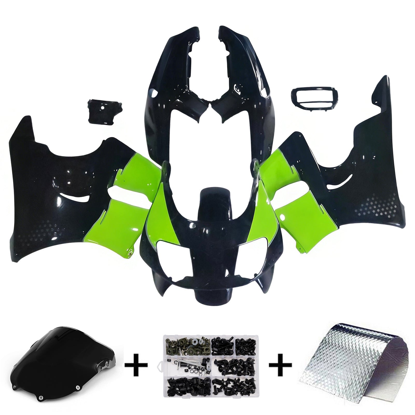 1994-1995 Honda CBR900RR 893 ABS kunststof carrosserie-injectiekuipset