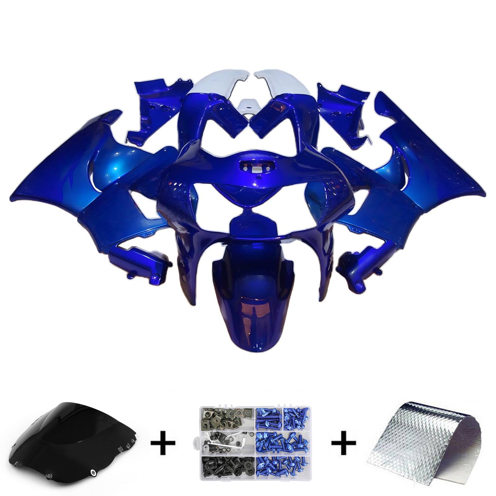 1998-1999 Honda CBR900RR 919 Kit de carénage d'injection carrosserie plastique ABS