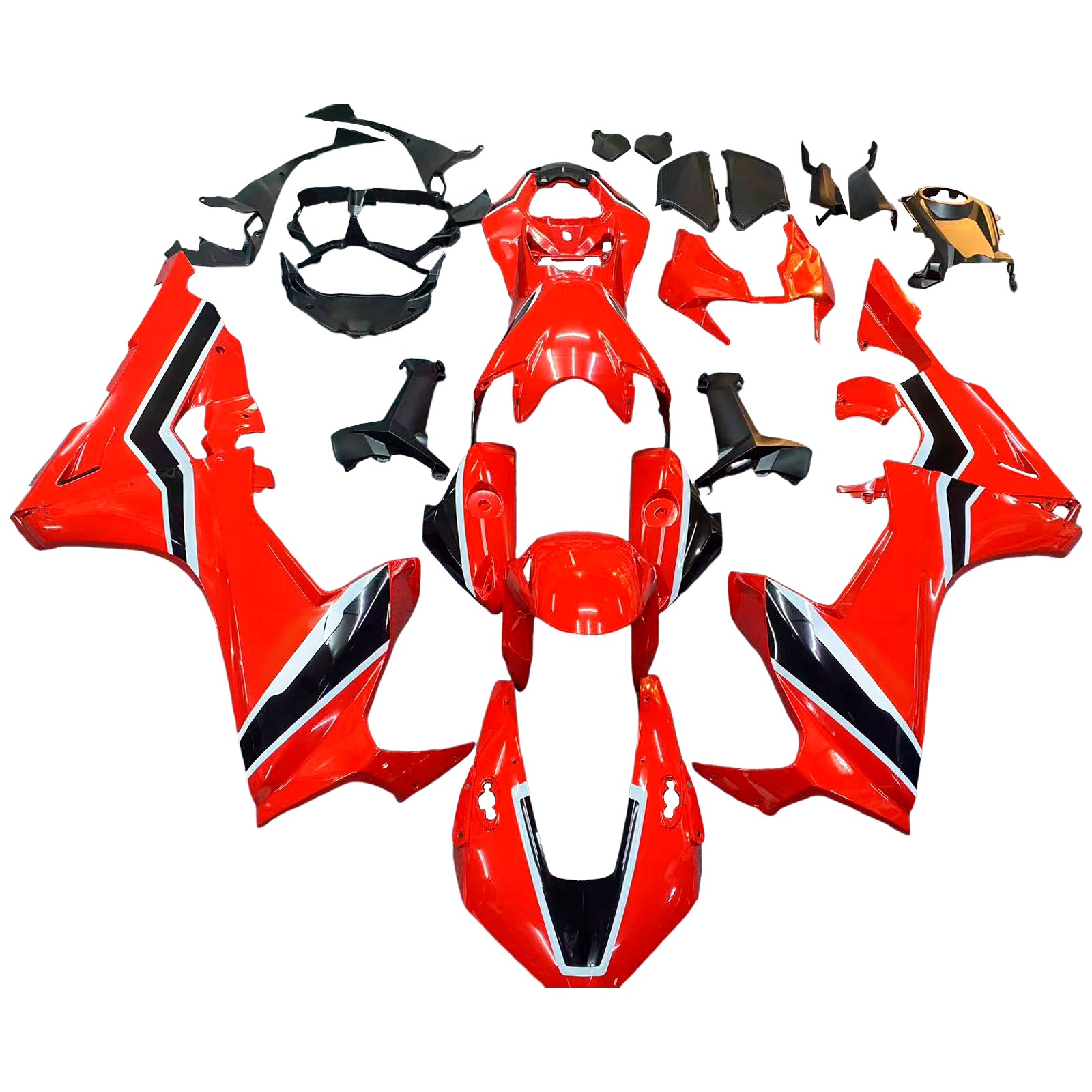 Amotopart Honda CBR1000RR 2017-2025 Kit Carénage Carrosserie Plastique ABS