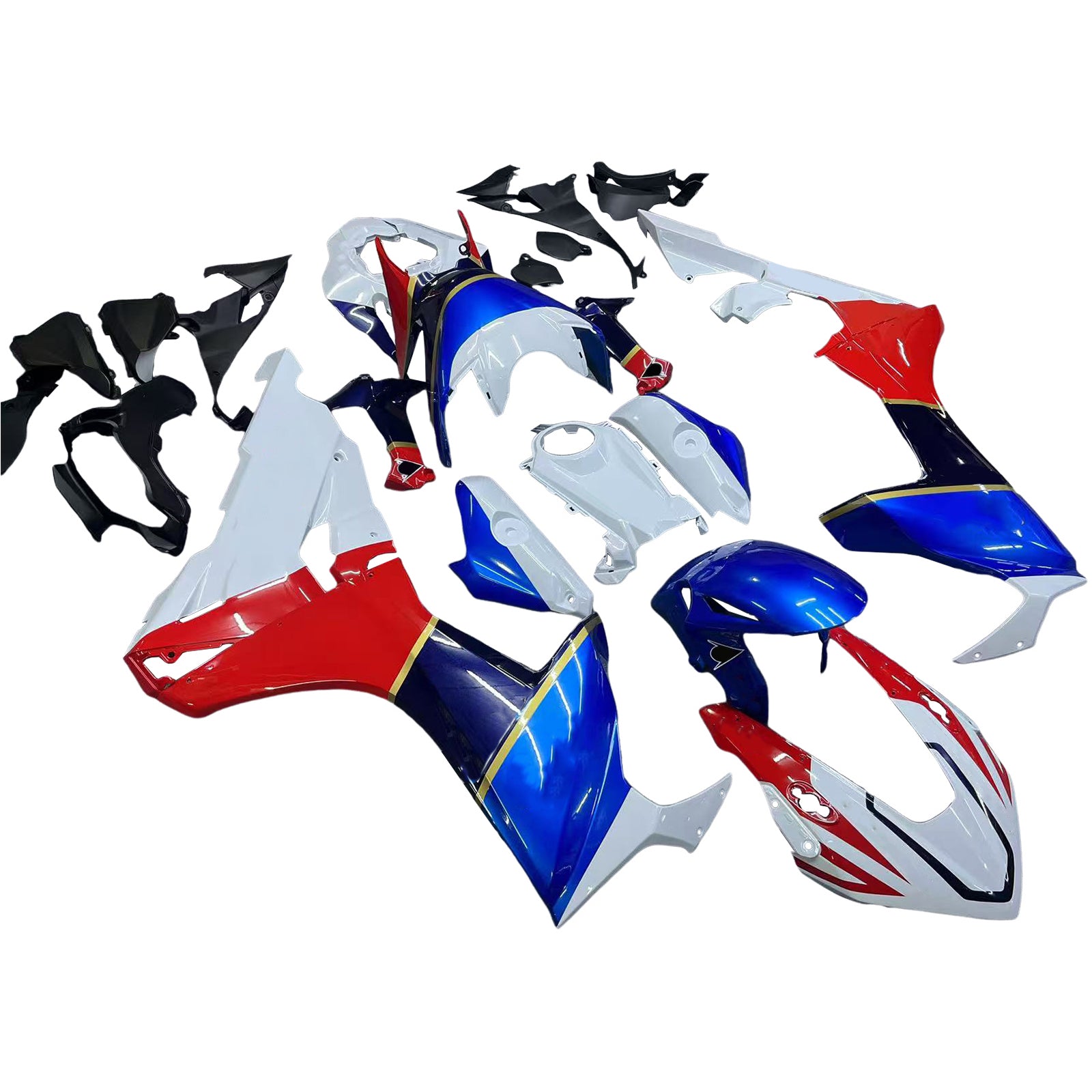 Amotopart Honda CBR1000RR 2017-2025 Kit Carénage Carrosserie Plastique ABS