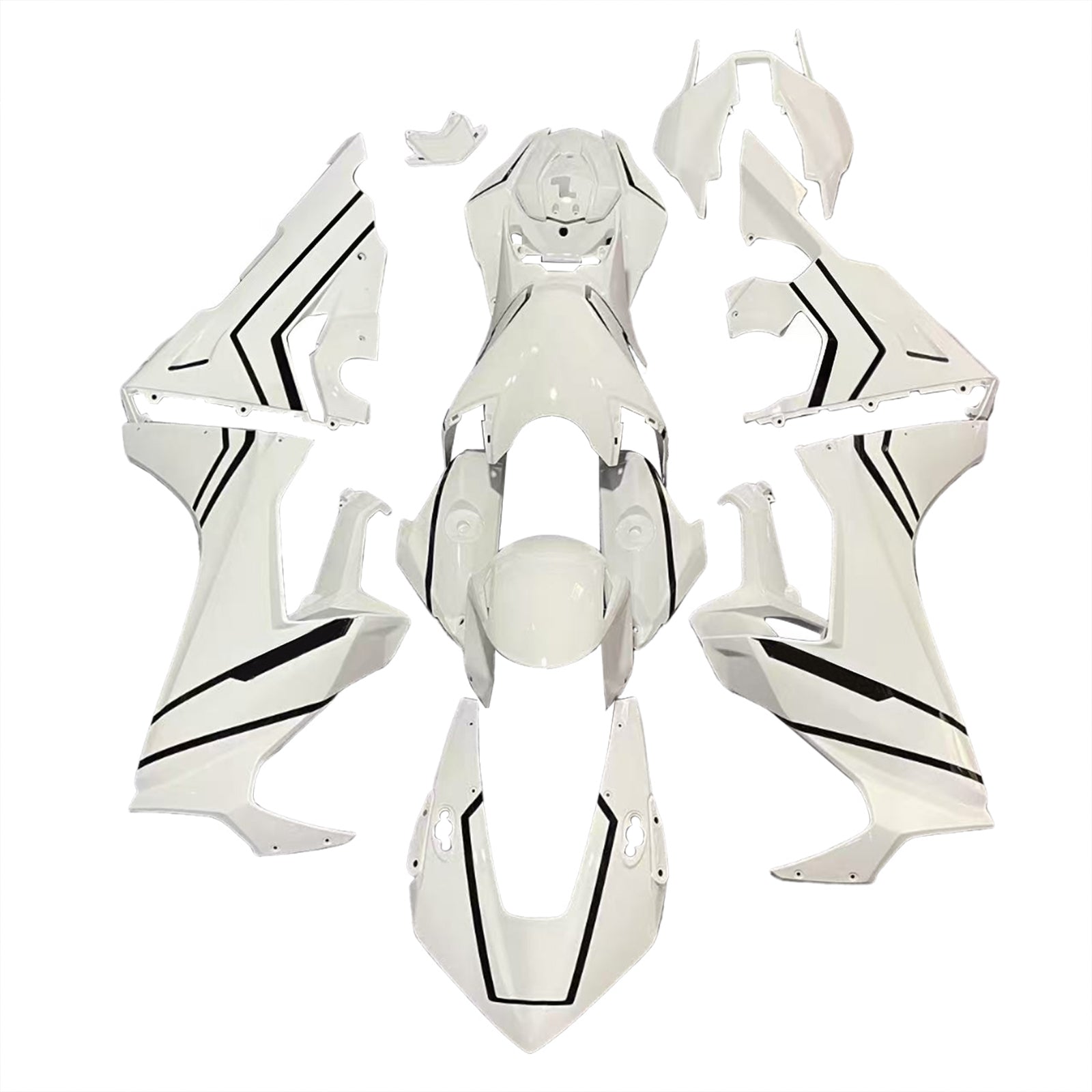 Amotopart Honda CBR1000RR 2017-2025 Kit carena carrozzeria in plastica ABS