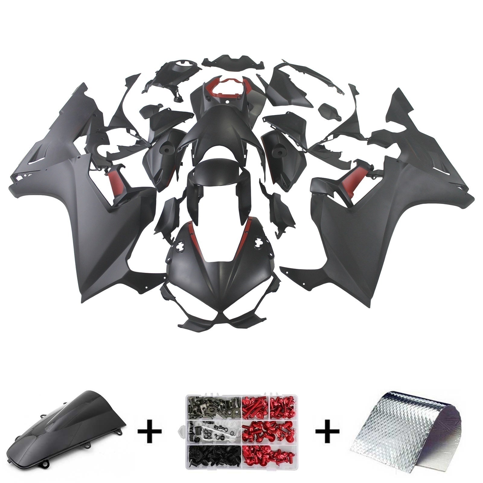 Amotopart Honda CBR1000RR 2017-2025 Kit carena carrozzeria in plastica ABS