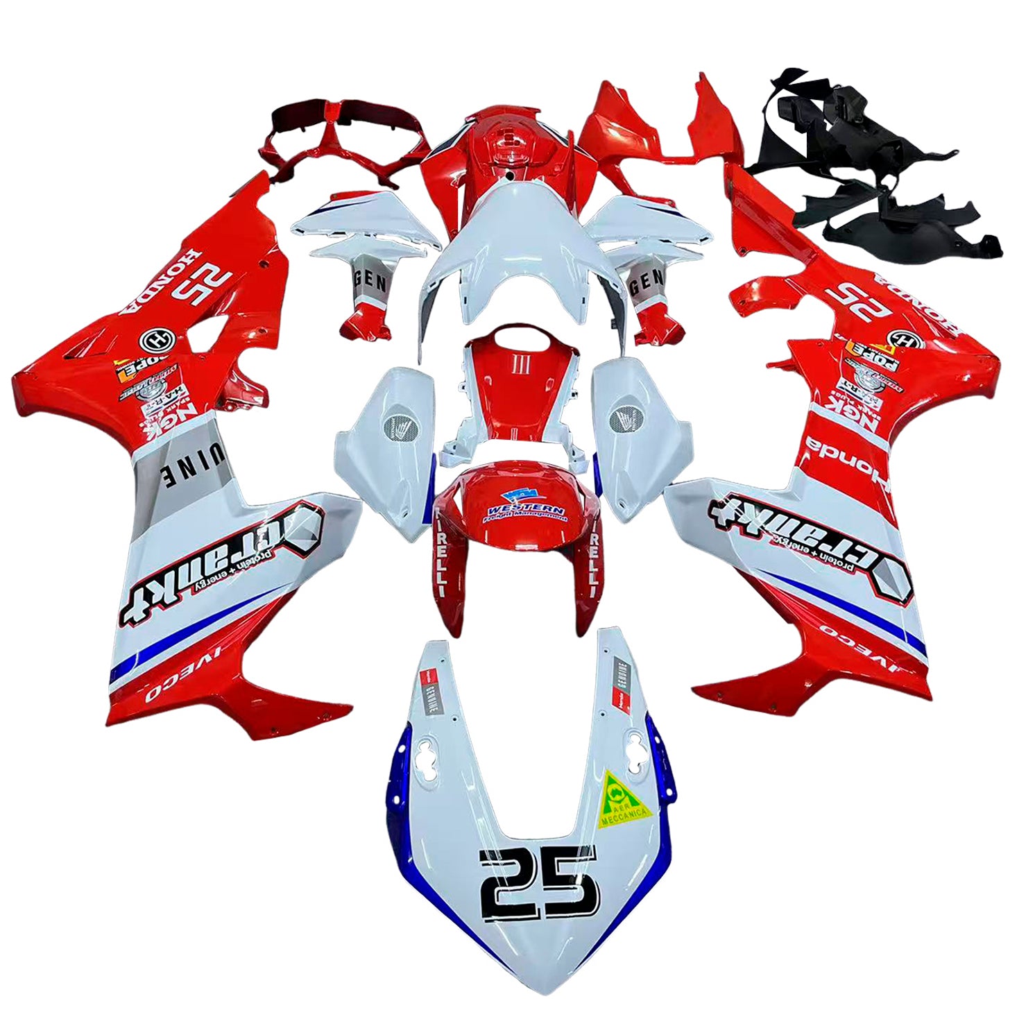 Injectiekuipset Honda CBR1000RR 2017-2025 ABS kunststof carrosserie
