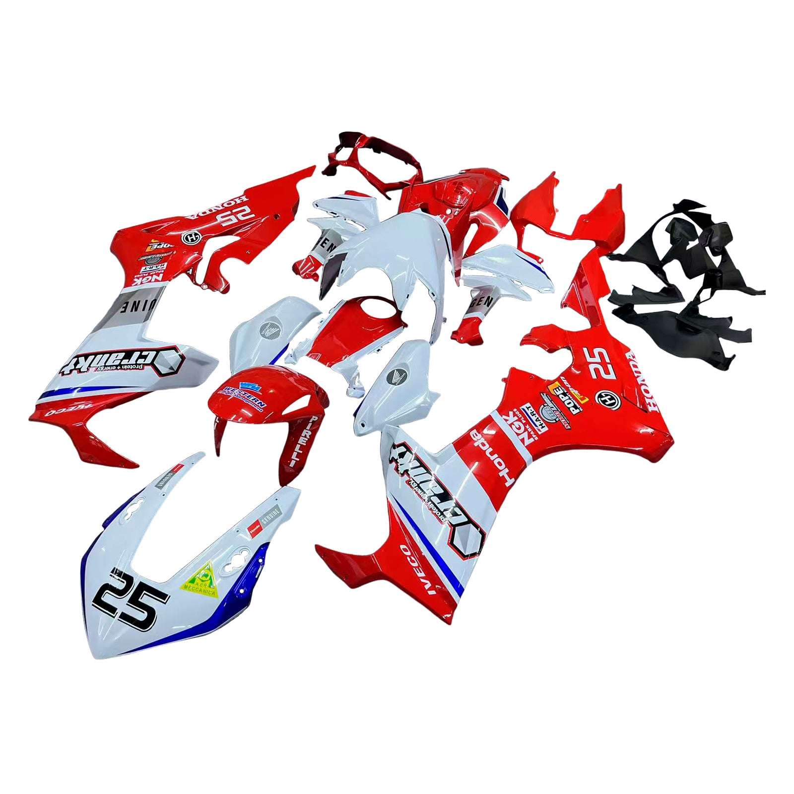 Injectiekuipset Honda CBR1000RR 2017-2025 ABS kunststof carrosserie