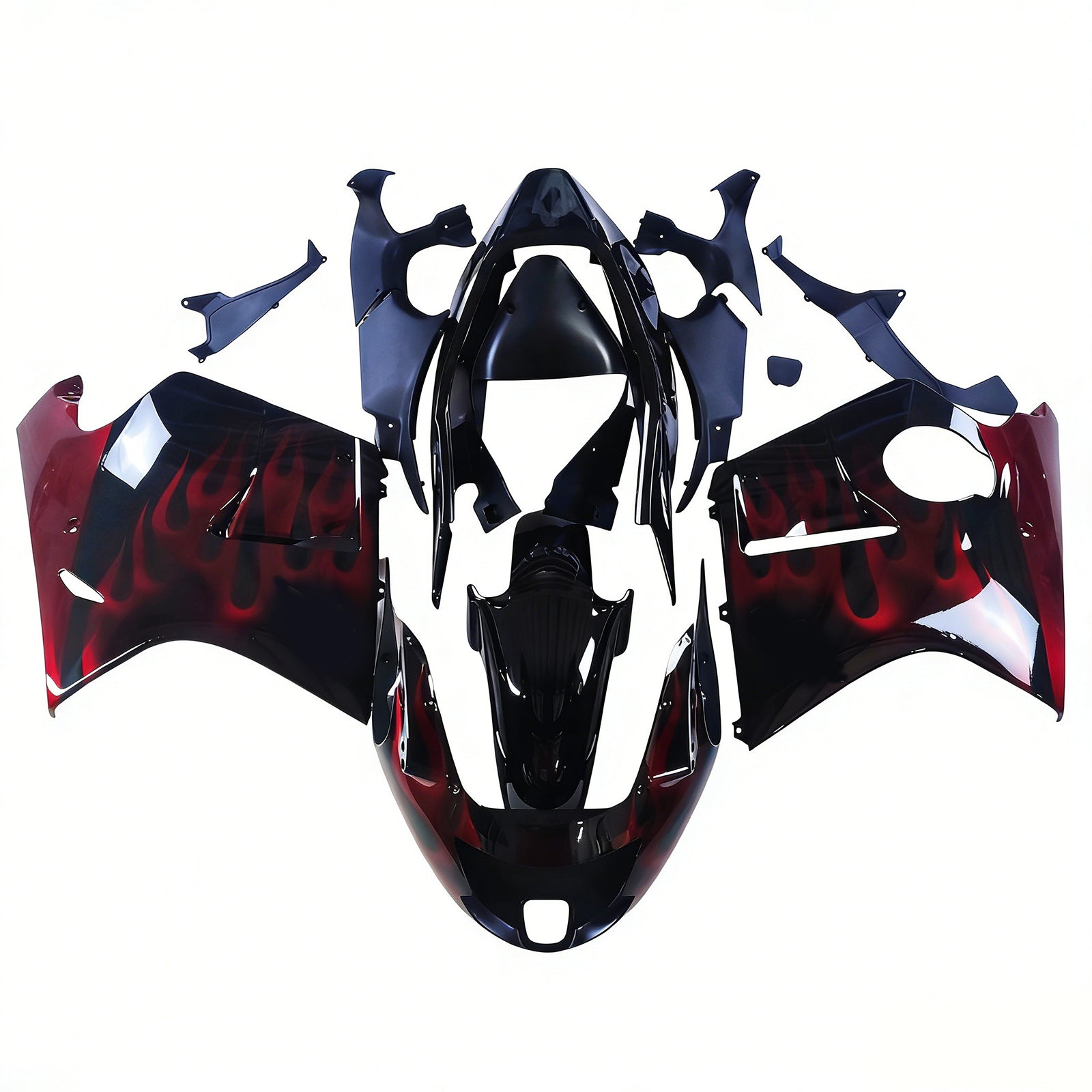 Kit di carenatura per iniezione ABS per Honda CBR1100XX Superblackbird 1996-2007