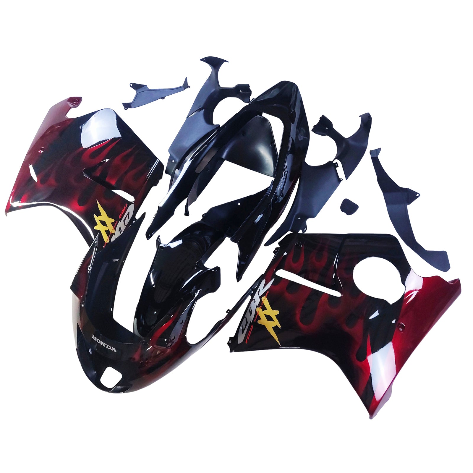 Injektiotapapakkauksen korin abs Honda CBR1100XX Superblackbird 1996-2007