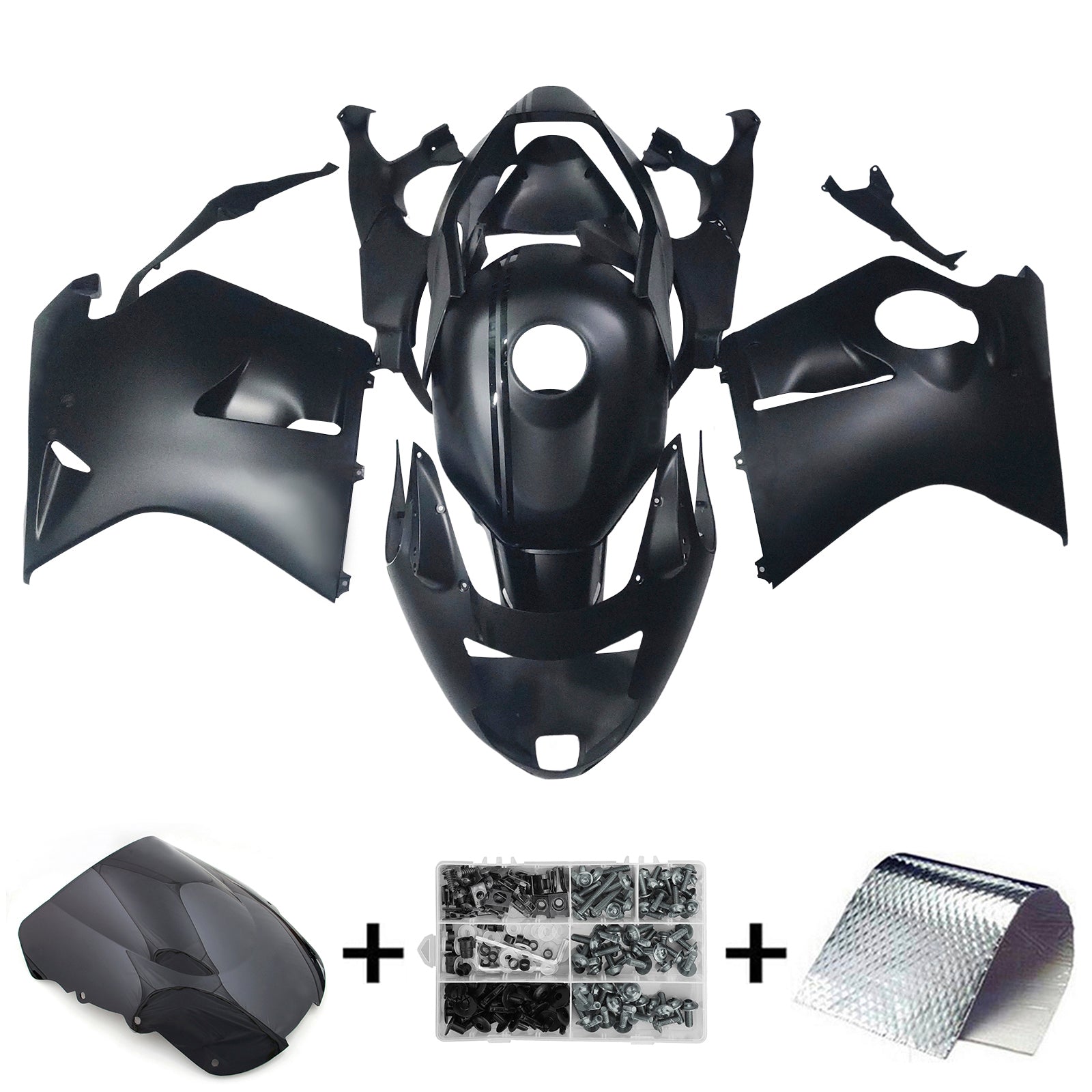 Honda CBR1100XX Superblackbird 1996-2007 ABS-muovinen Fairing Kit For Honda CBR1100XX