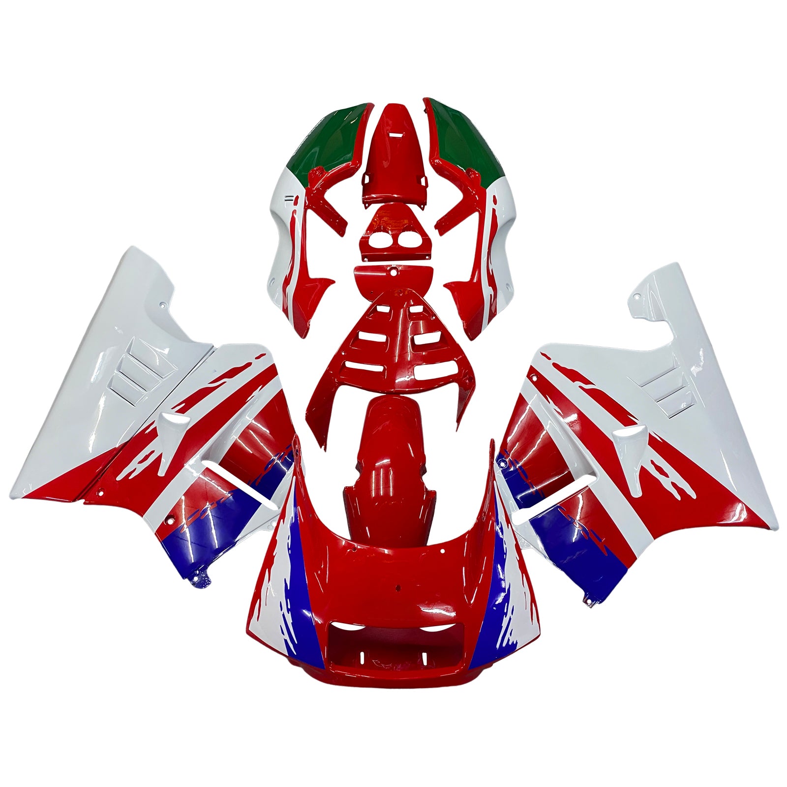 Kit de carénage Amotopart Honda NSR250 PGM-3 1990-1993
