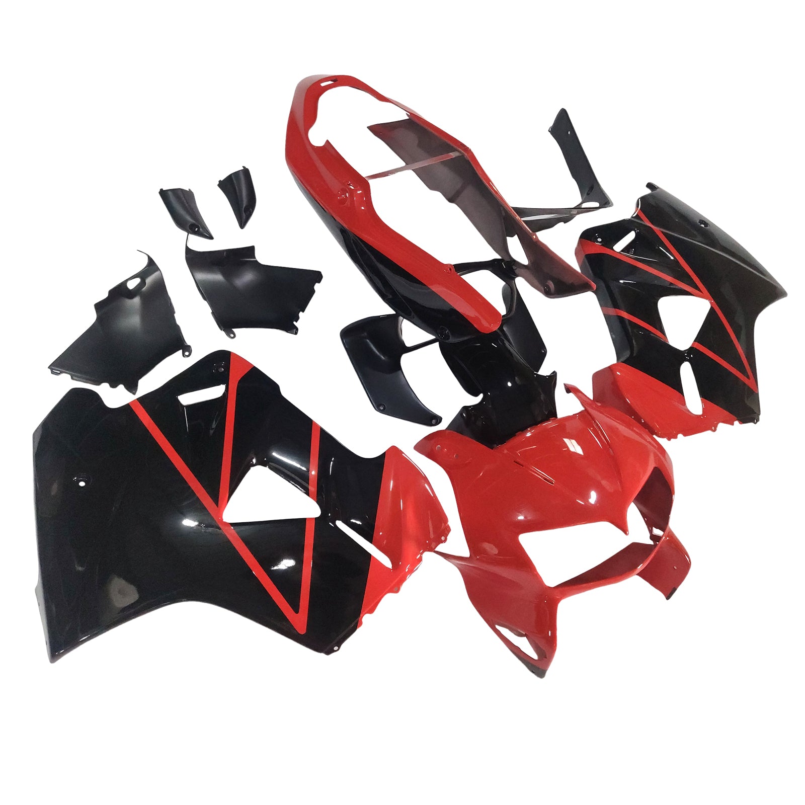 Amotopart Honda VFR800 1998-2001 ABS muovinen korin suojasarja