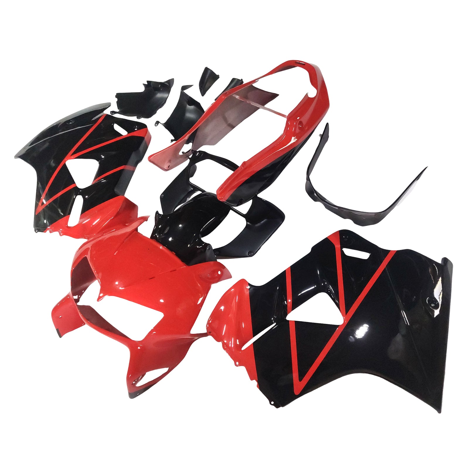 Amotopart Honda VFR800 1998-2001 ABS muovinen korin suojasarja