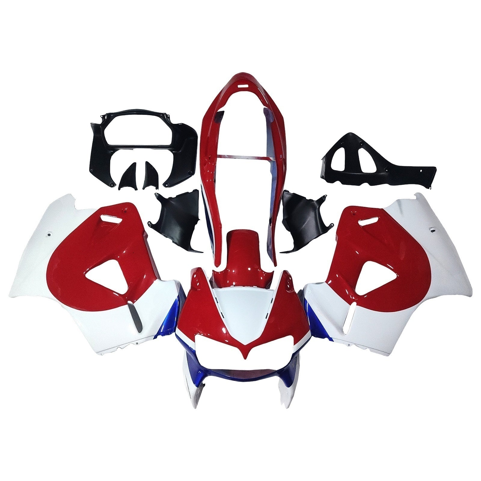 Injectiekuipset Honda VFR800 1998-2001 ABS kunststof carrosserie