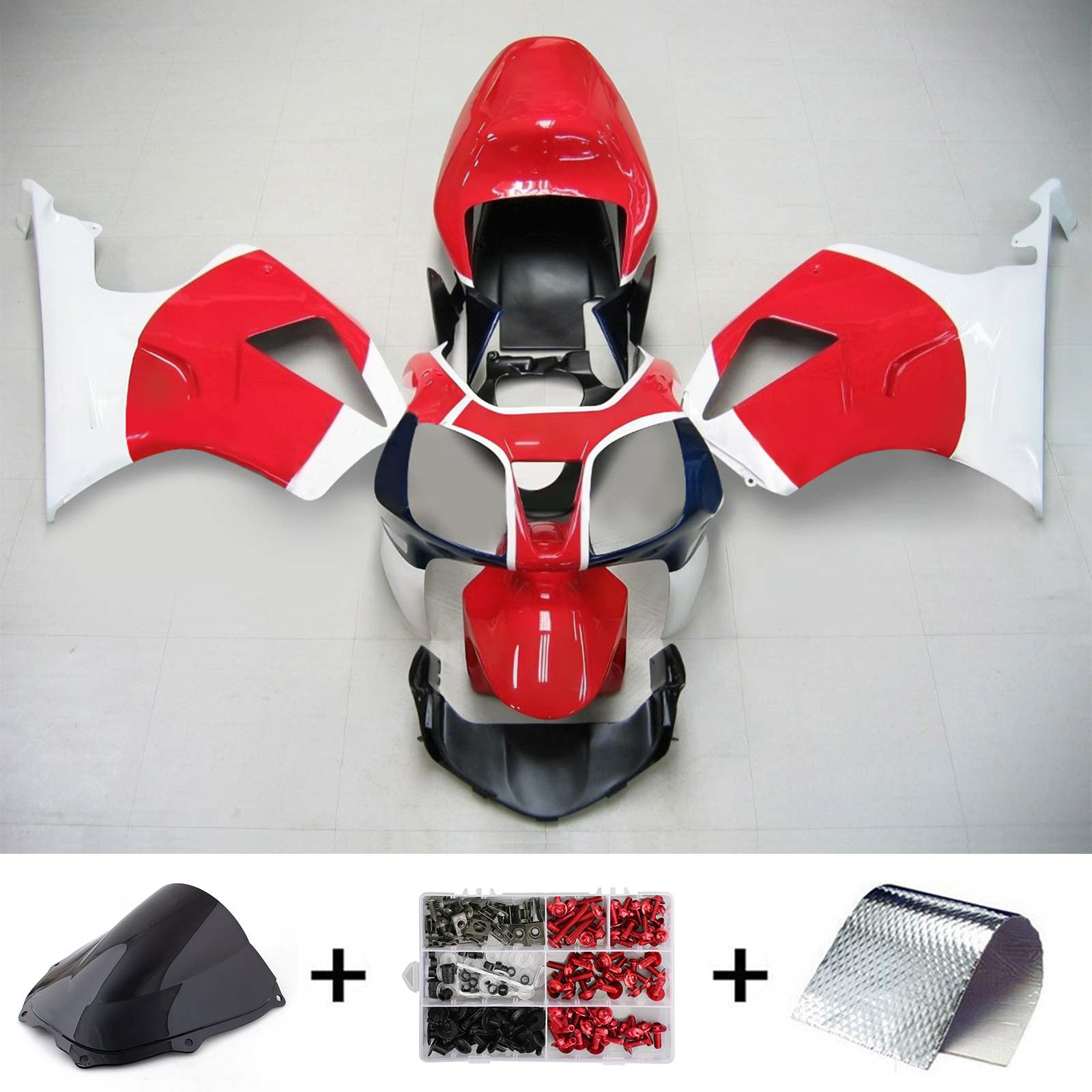 Kit carena Amotopart Honda VTR1000 RC51 2000-2006