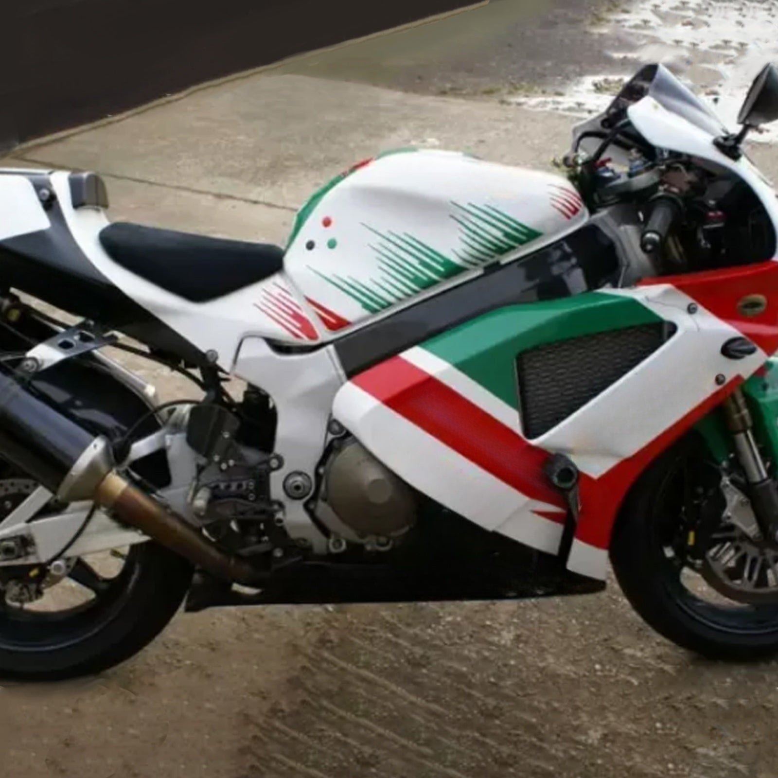 Honda-injektiotapa Kit VTR1000 RC51 2000-2006, ABS-muovinen kori